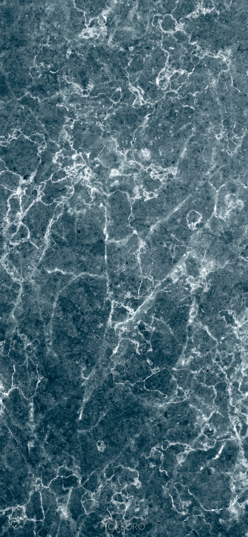 Blue marble texture with white veins HD Phone Wallpaper