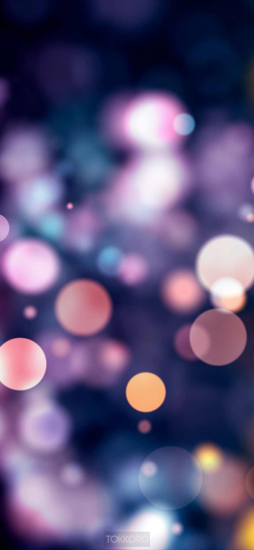 Abstract Colorful Light Bokeh Effect HD Phone Wallpaper