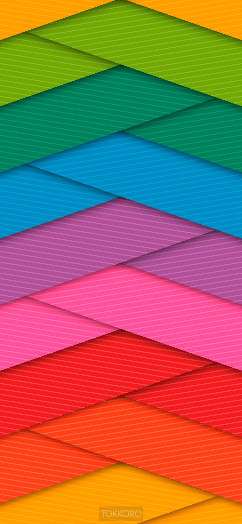Abstract multicolor layered geometric pattern HD Phone Wallpaper