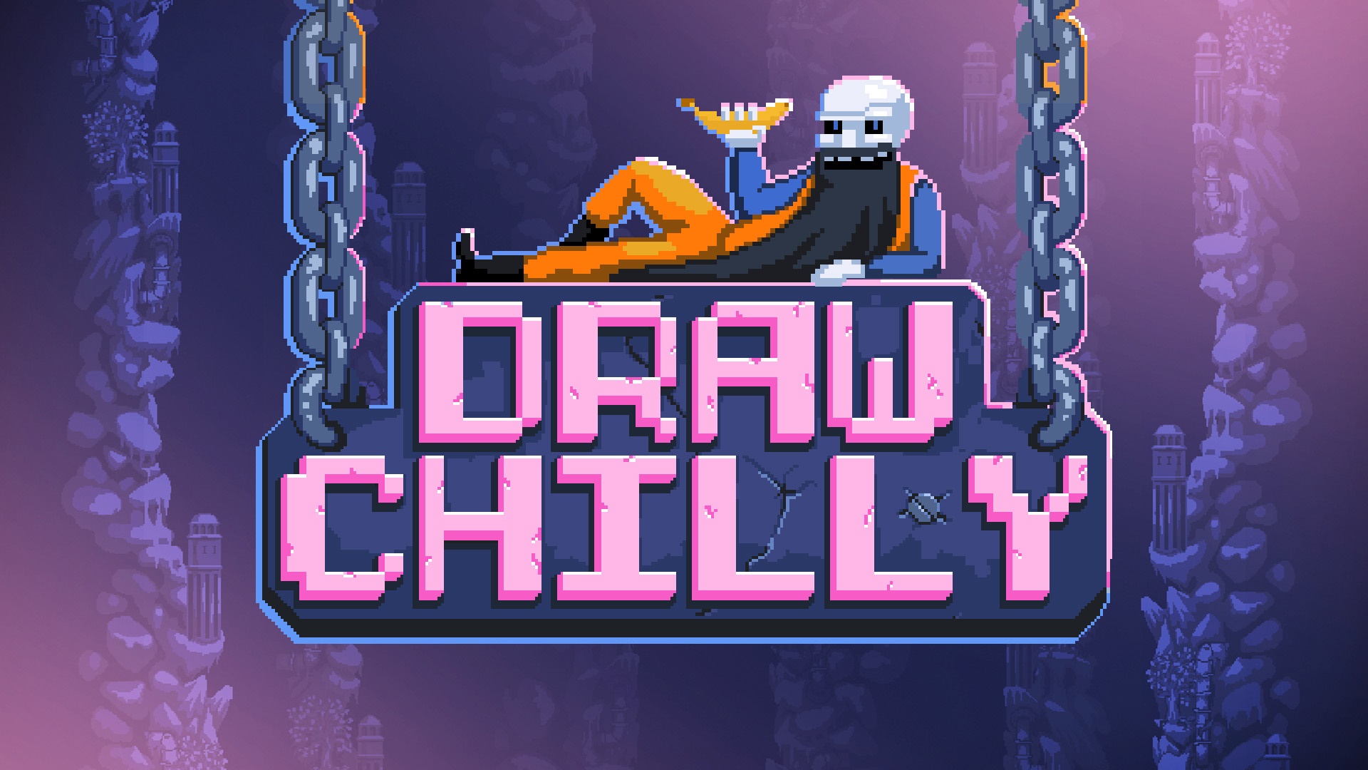 Draw Chilly pixel art title screen HD Wallpaper