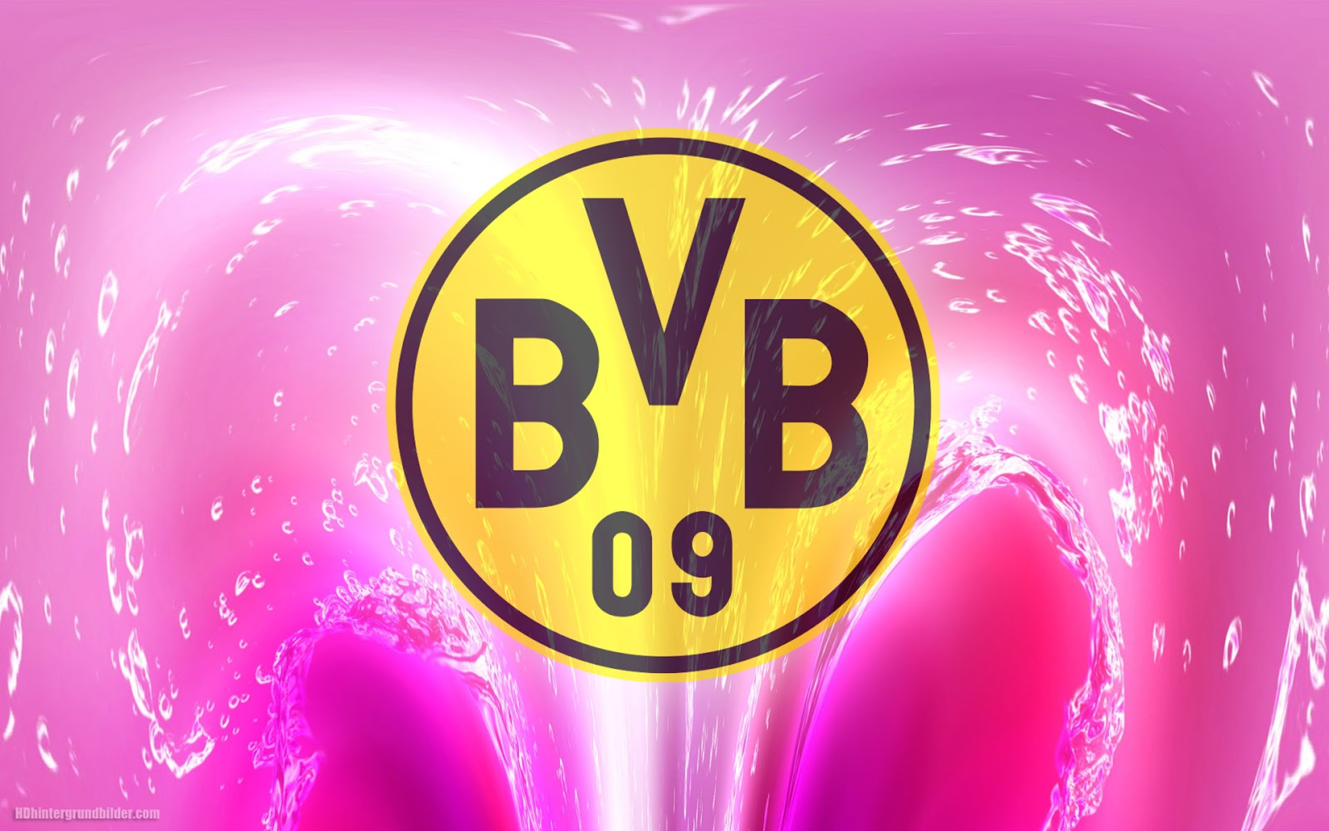 Borussia Dortmund BVB 09 Logo HD Wallpaper