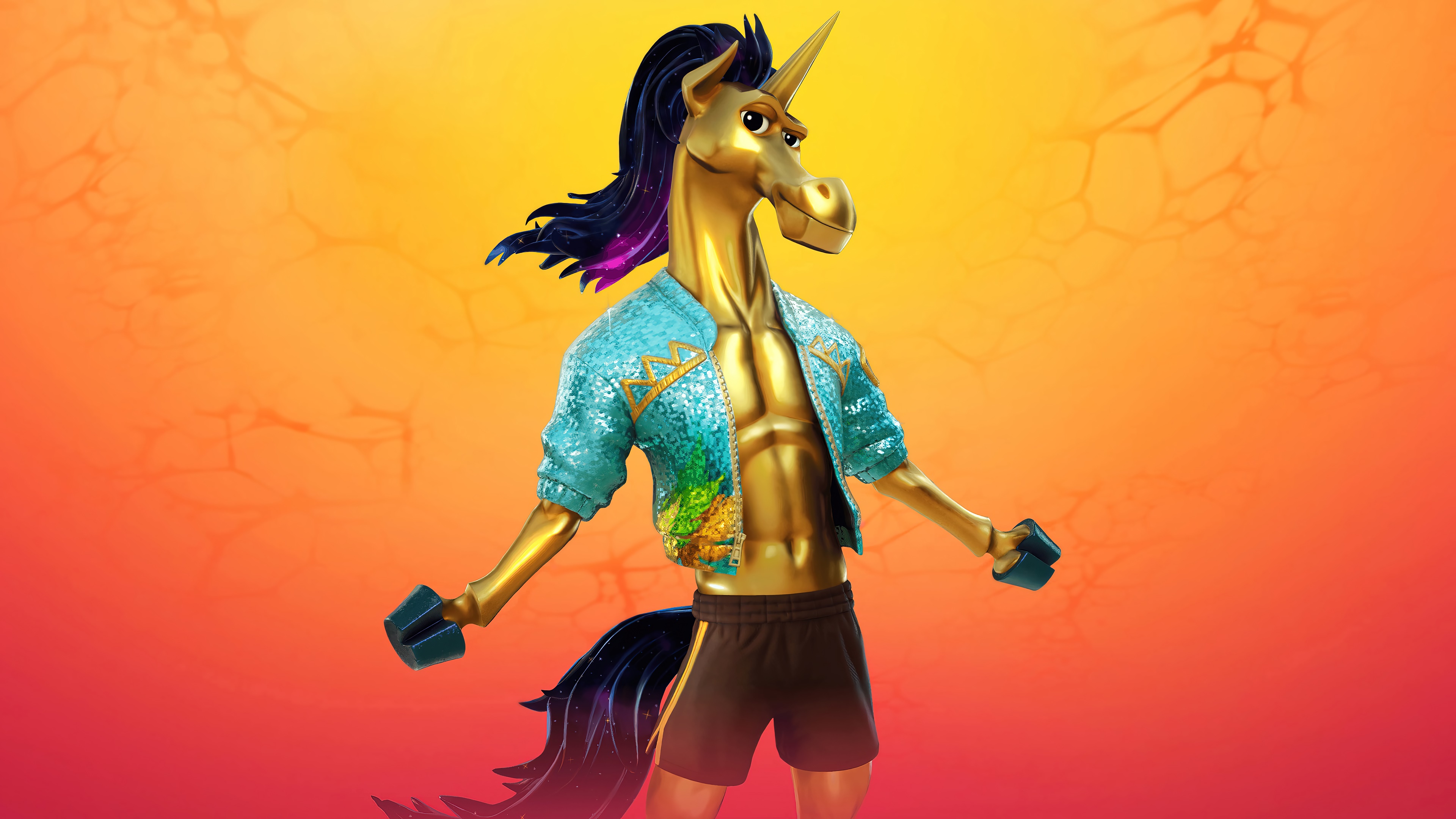 Fabio Sparklemane from Fortnite HD Wallpaper