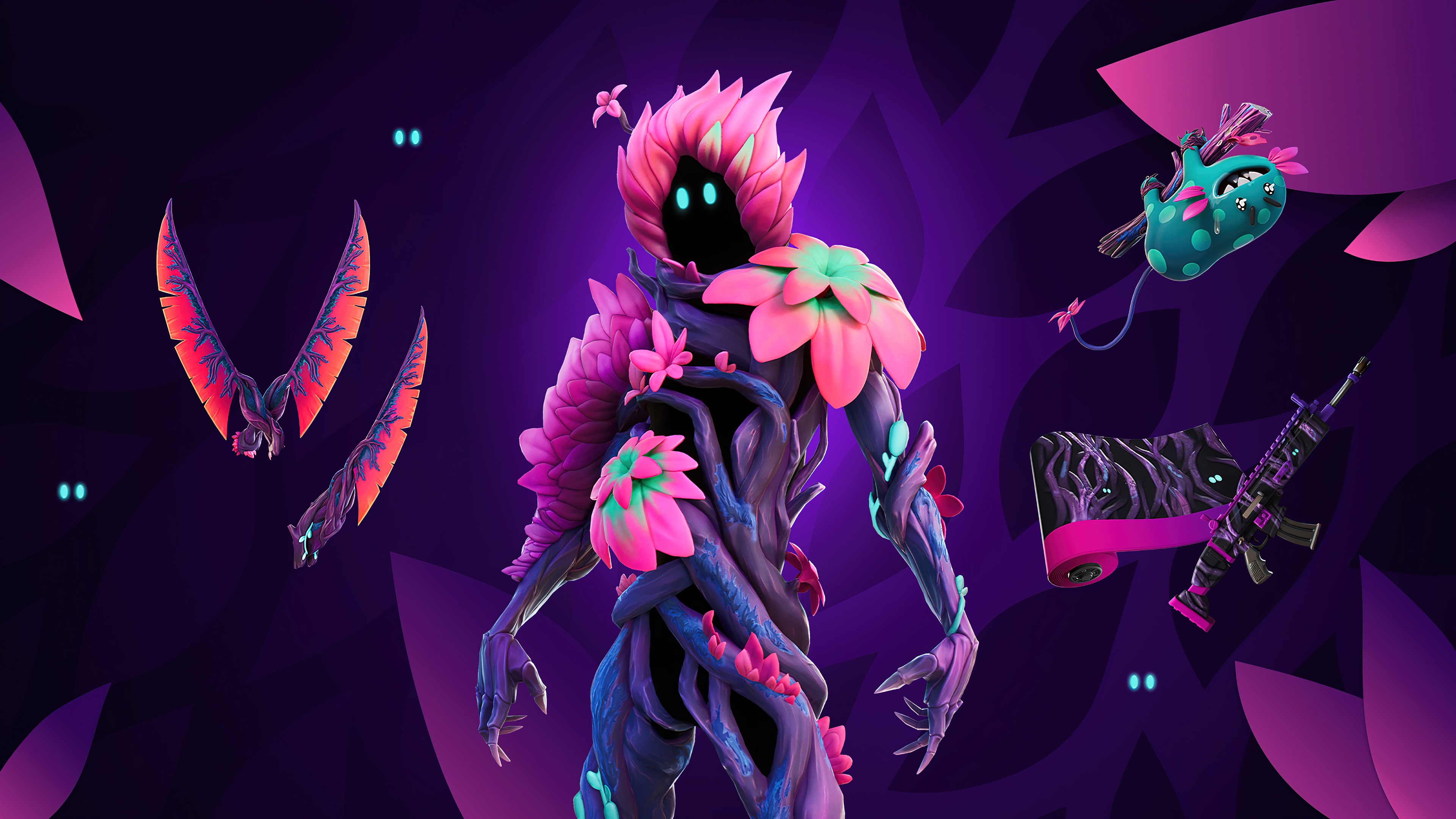 Bloom Skin and cosmetics from Fortnite Chapter 2 Season 7 HD Wallpaper