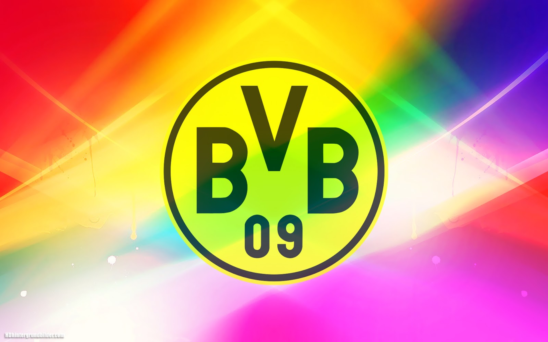 Borussia Dortmund BVB 09 Logo HD Wallpaper