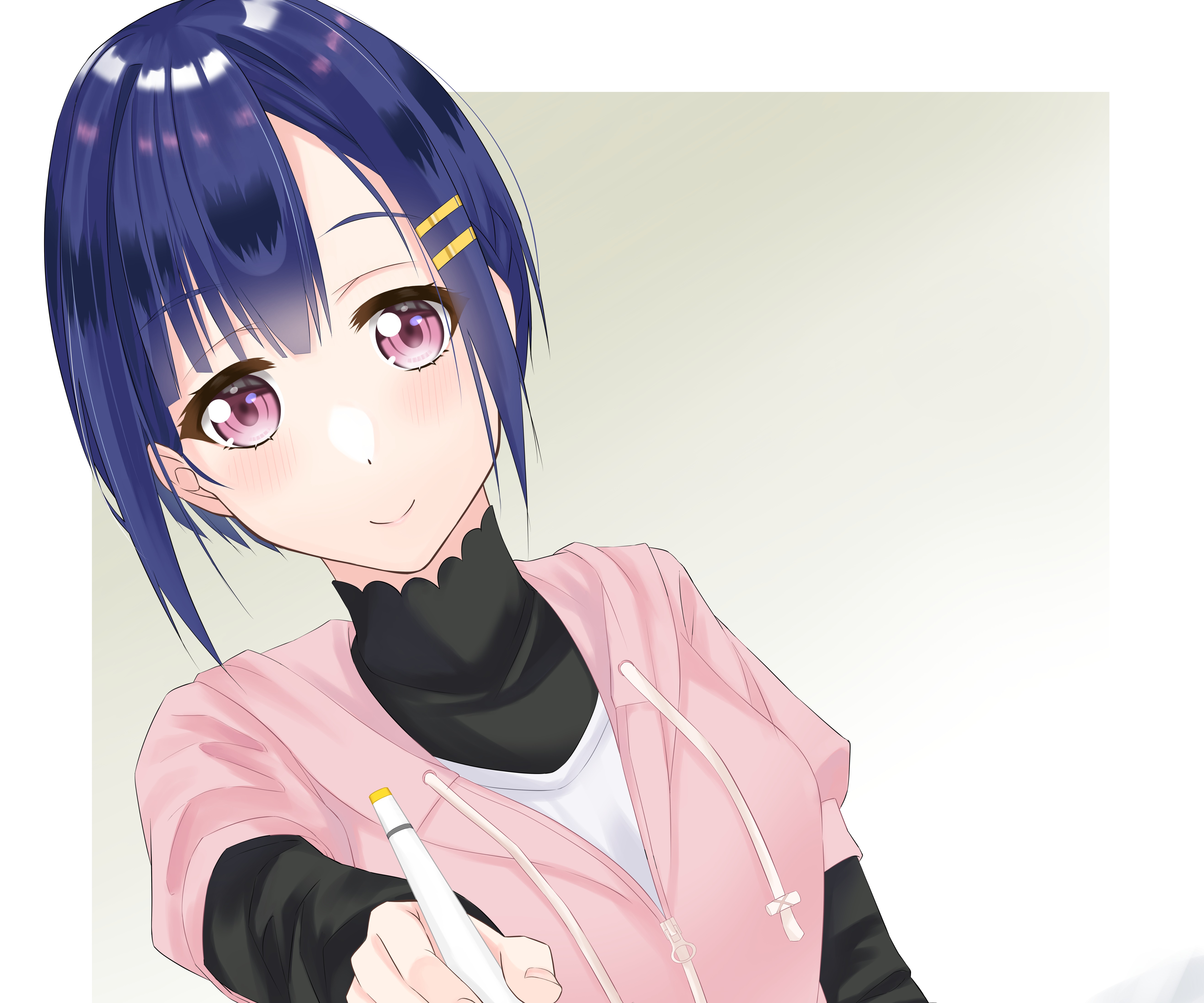 Aki Shino from Remake Our Life! 4K HD Wallpaper
