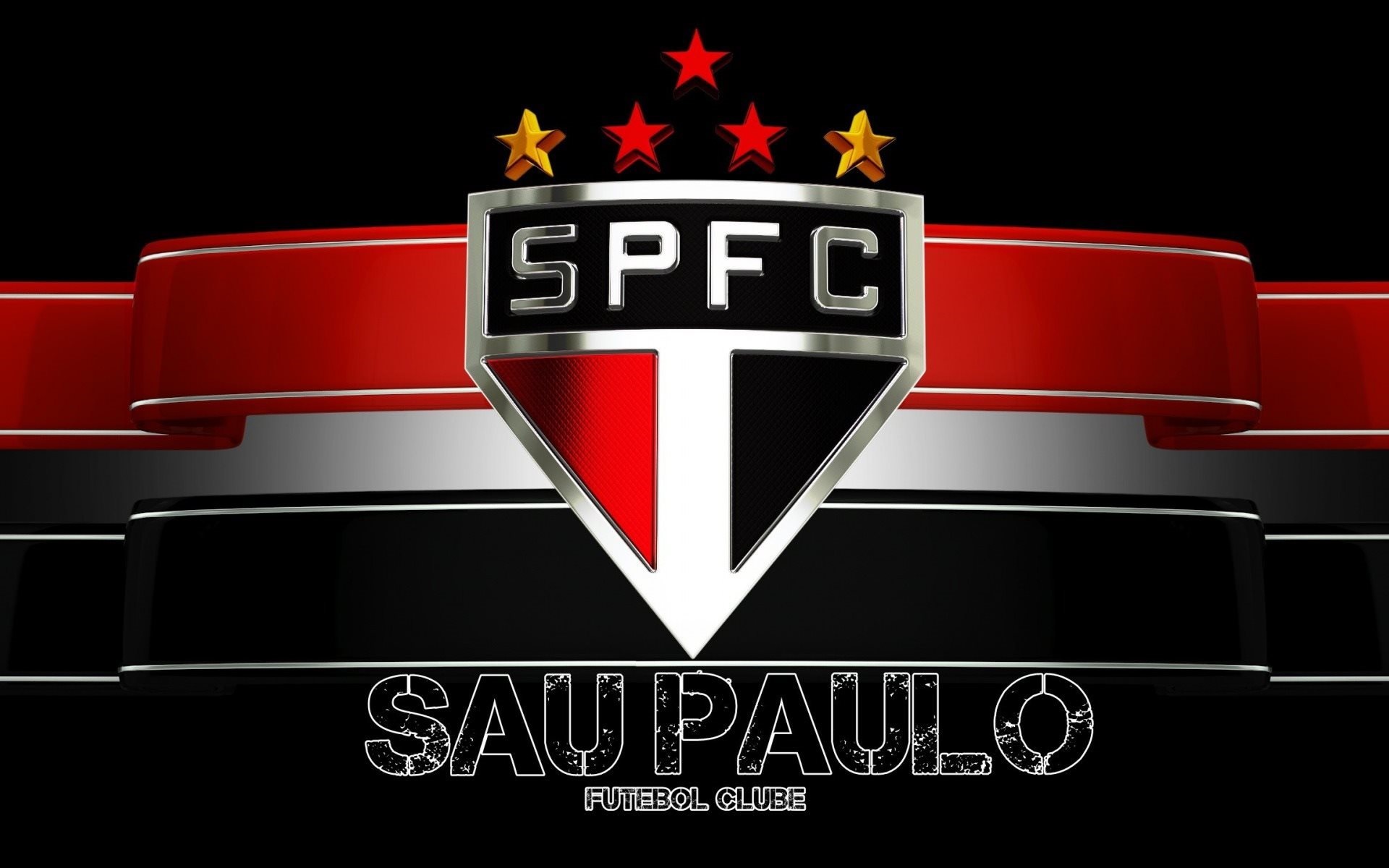 São Paulo Futebol Clube Logo HD Wallpaper