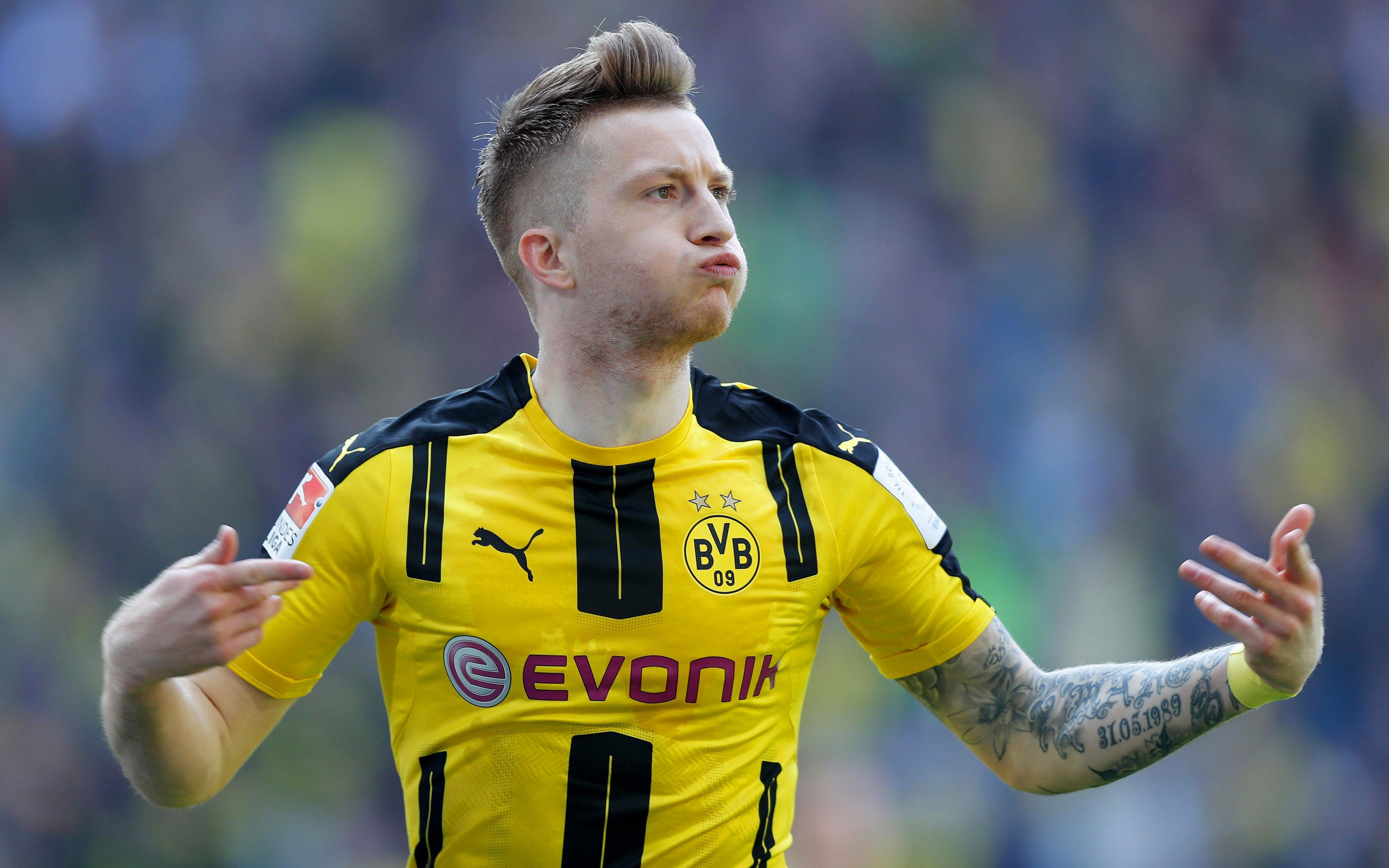 Marco Reus from Borussia Dortmund 4K HD Wallpaper