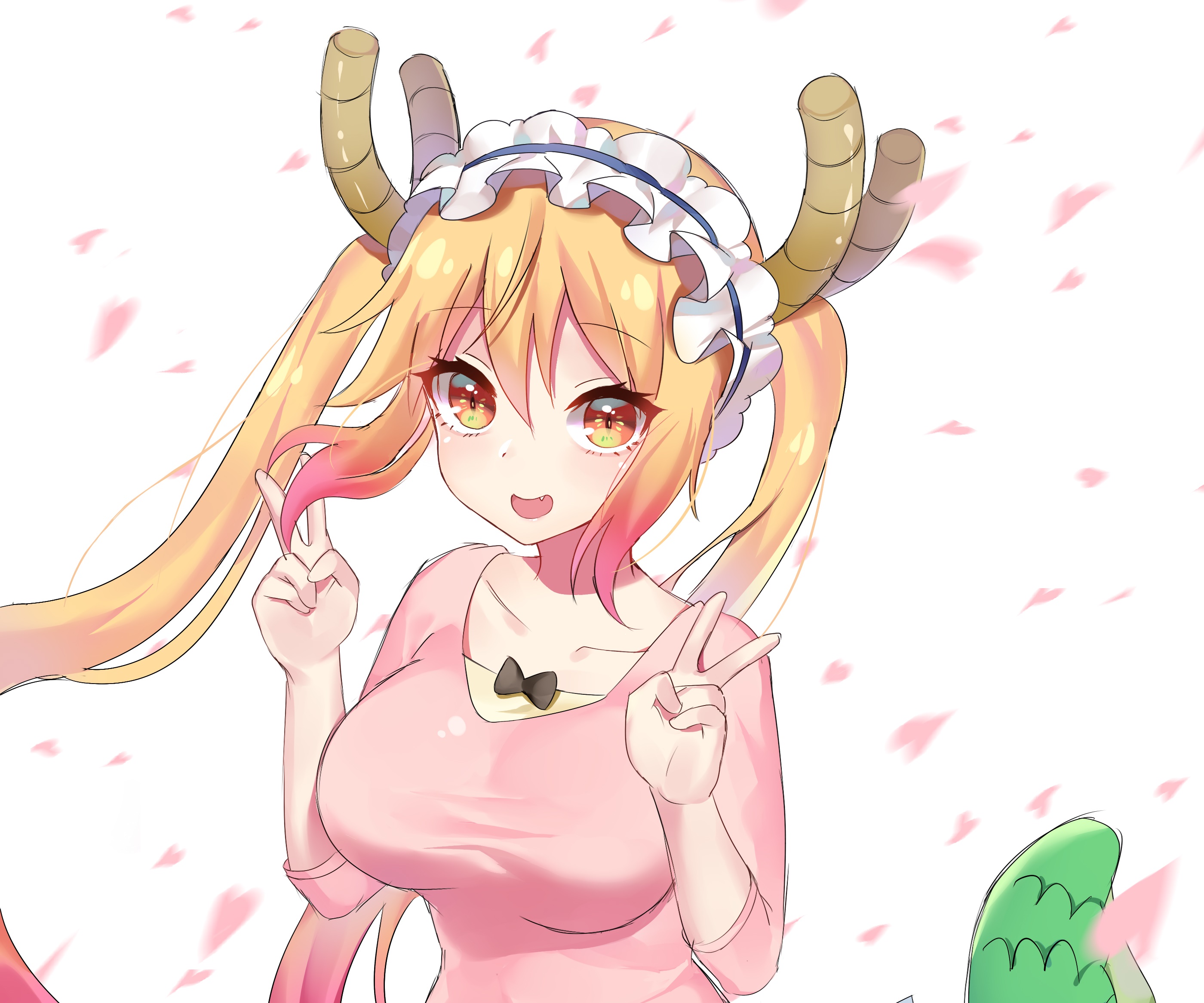 Tohru from Miss Kobayashi's Dragon Maid HD Wallpaper