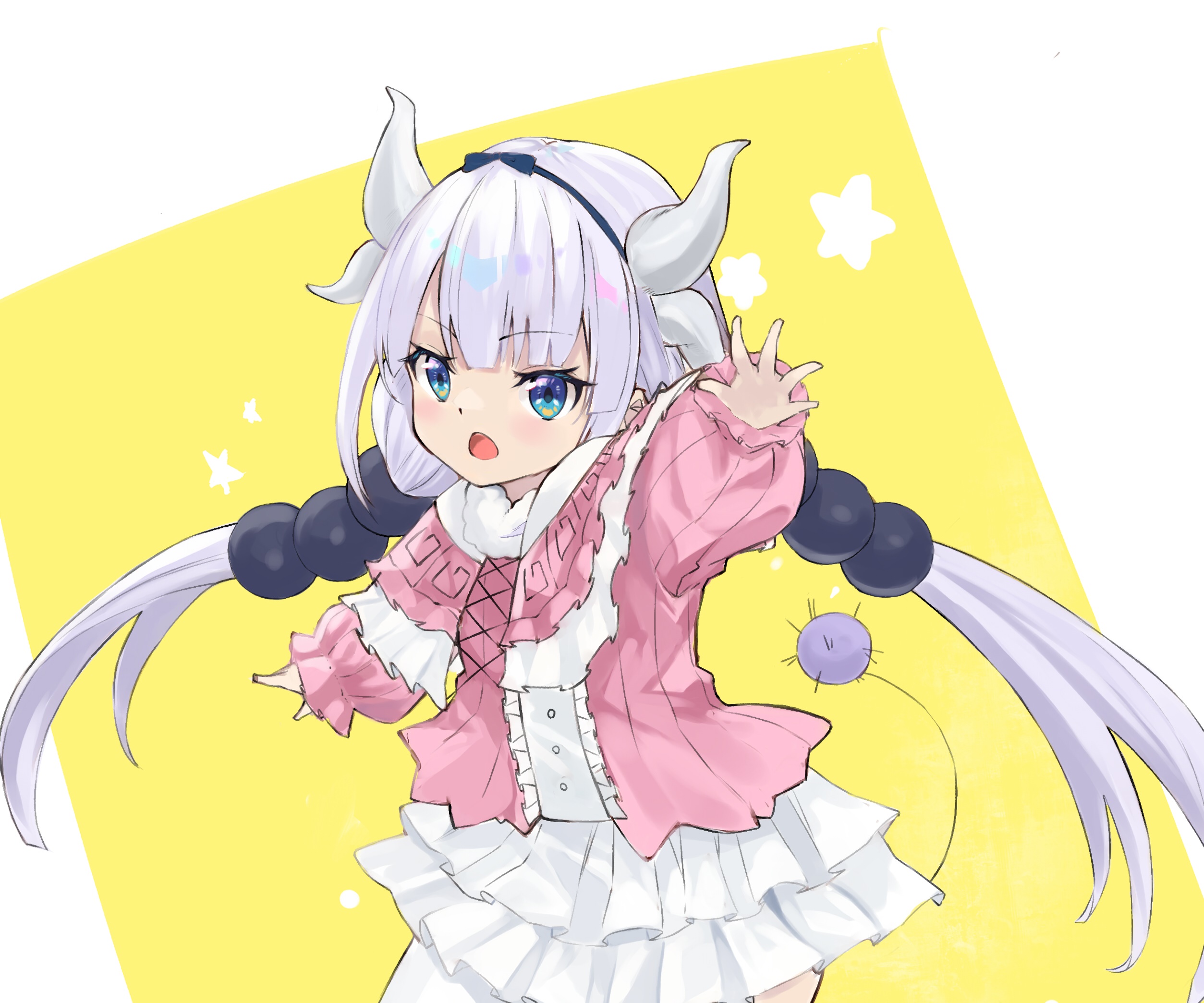 Kanna Kamui from Miss Kobayashi's Dragon Maid HD Wallpaper