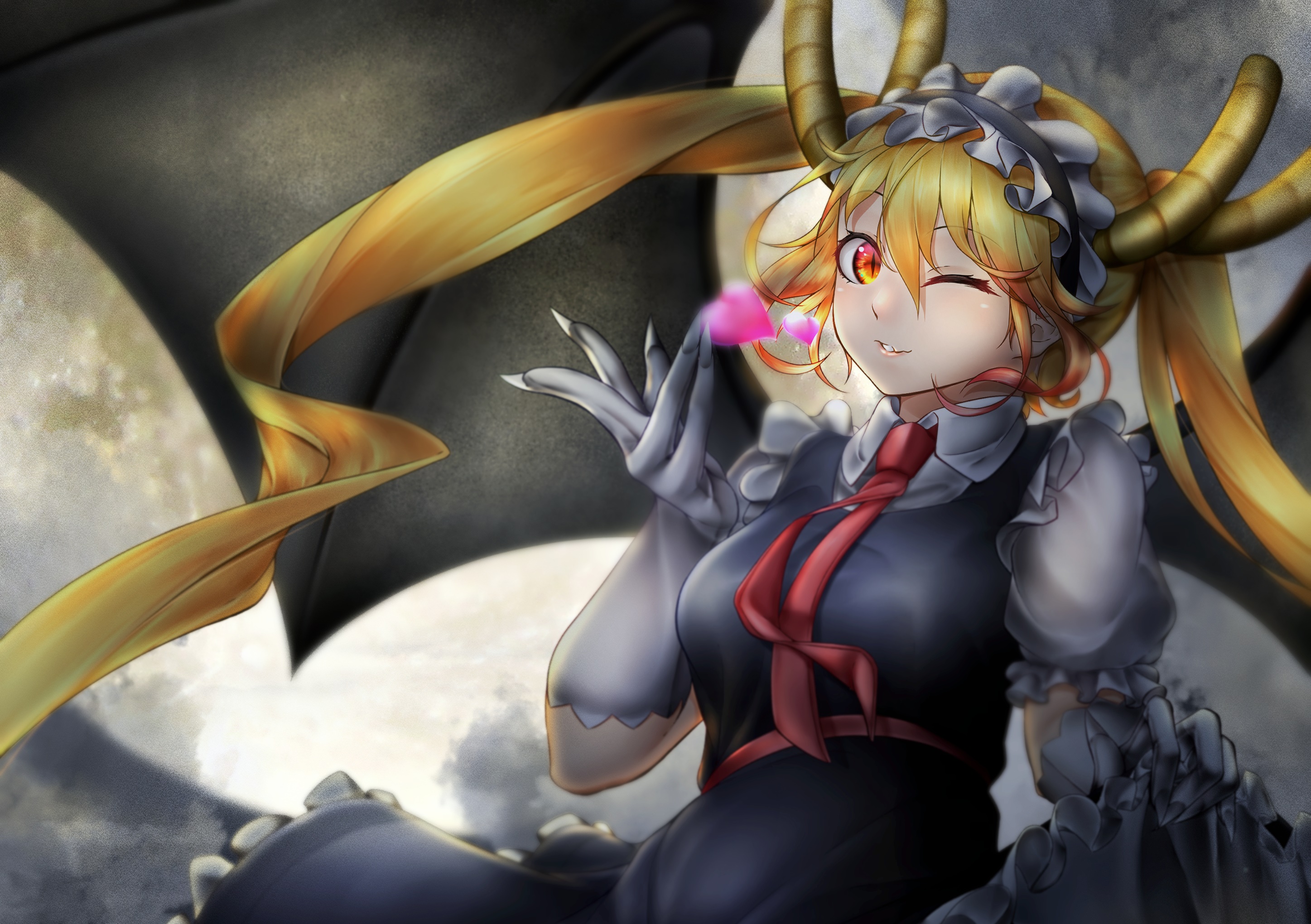 Tohru from Miss Kobayashi's Dragon Maid HD Wallpaper