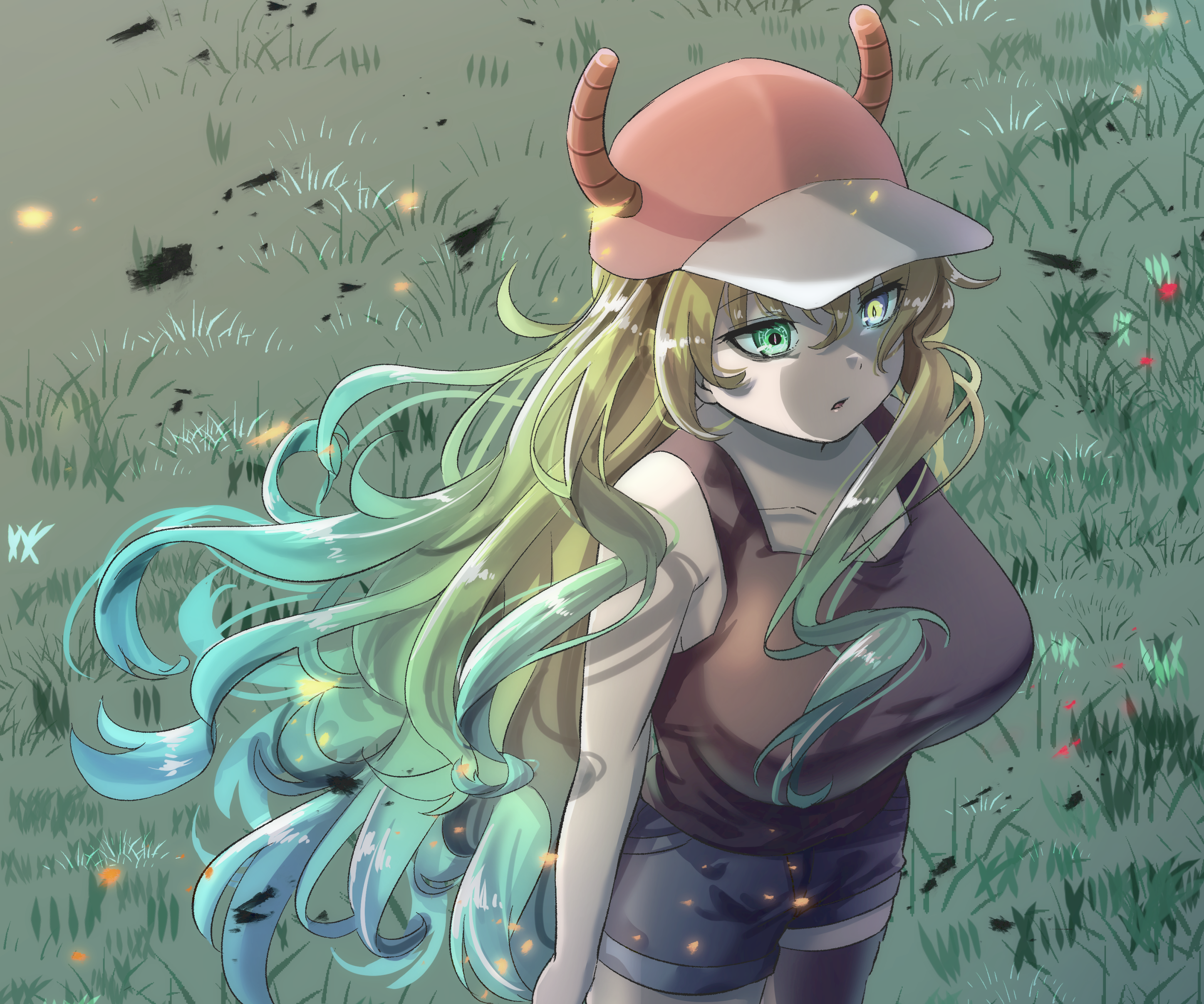 Quetzalcoatl from Miss Kobayashi's Dragon Maid HD Wallpaper