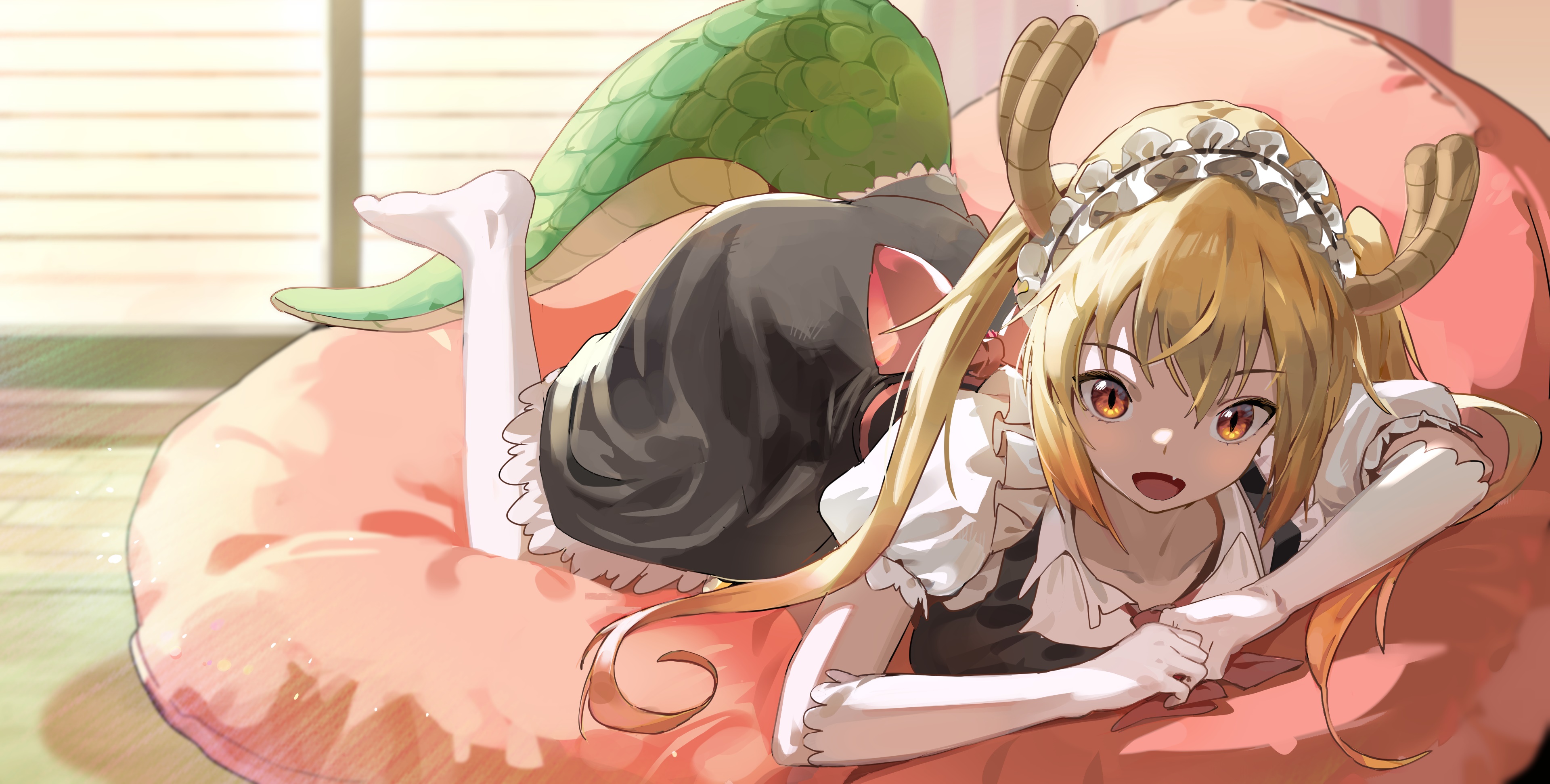 Tohru from Miss Kobayashi's Dragon Maid HD Wallpaper