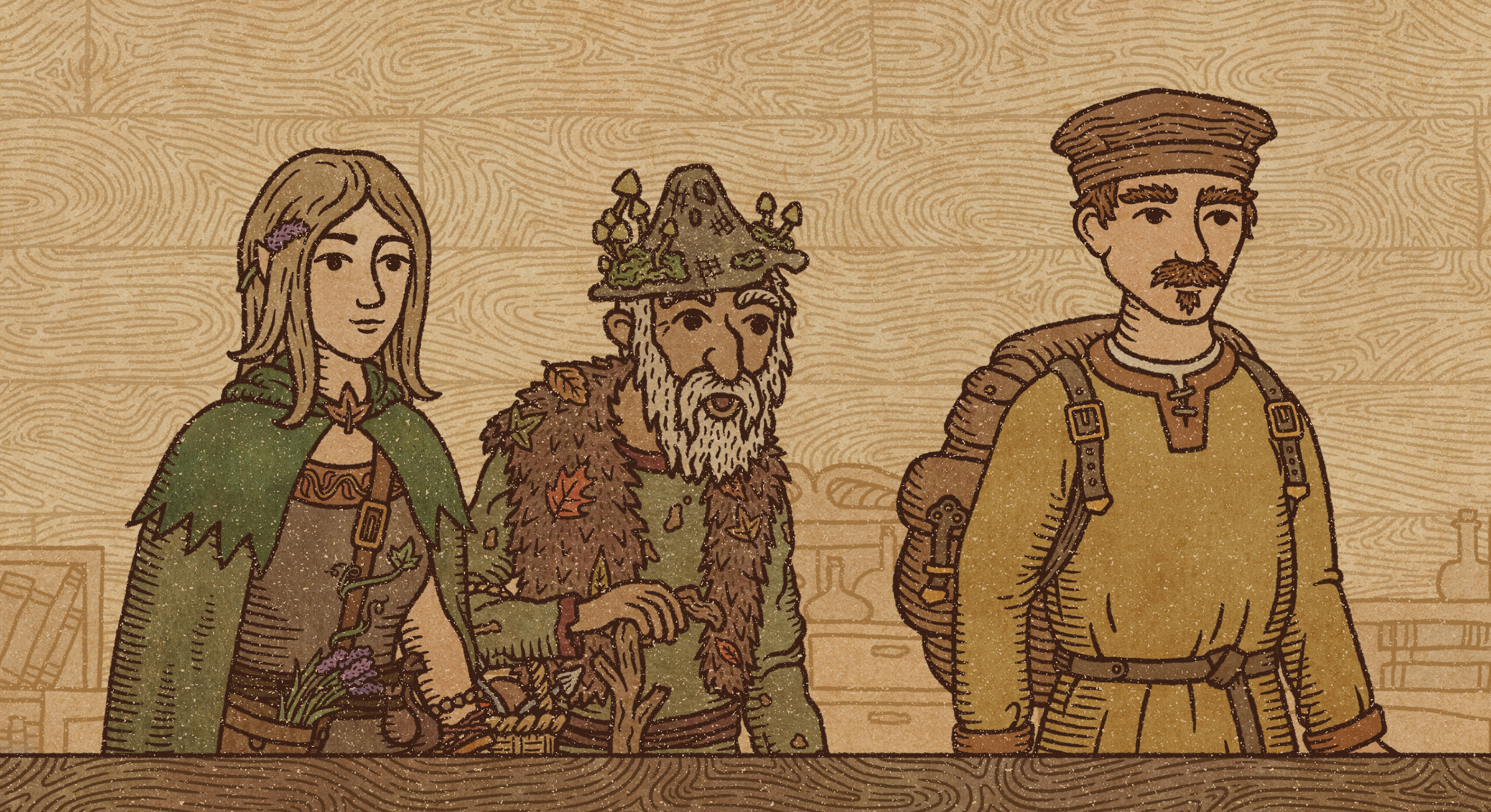 Potion Craft: Alchemist Simulator characters HD Wallpaper