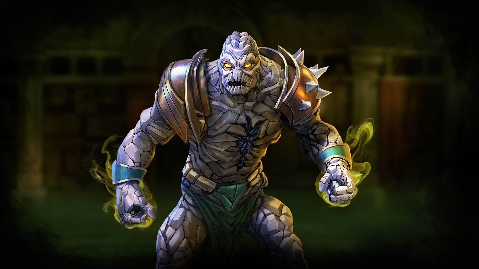 Stone Golem from Gloomhaven HD Wallpaper