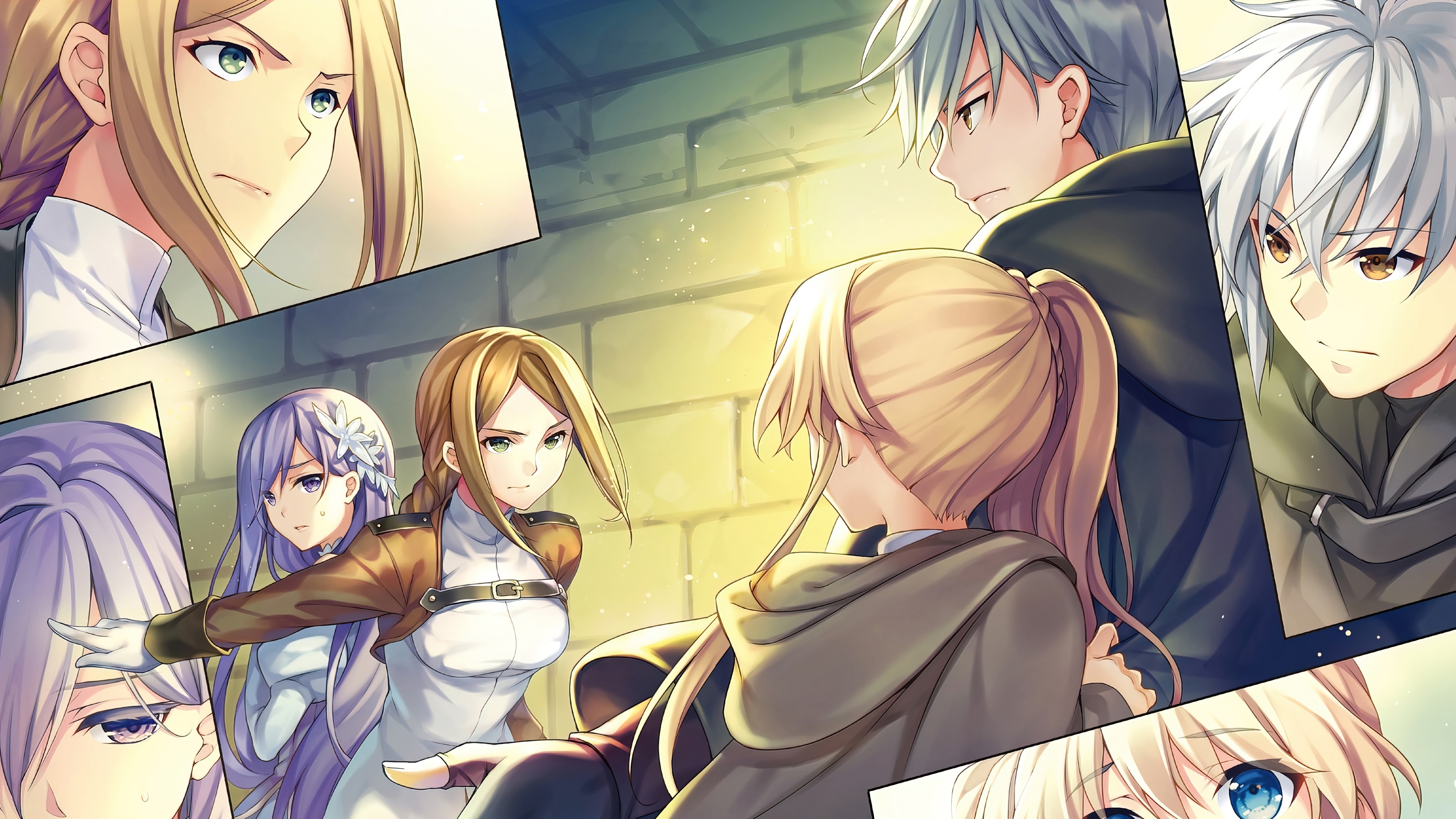 Seirei Gensouki 4K, Rio, Ceria Clair, Christina Bertram HD Wallpaper