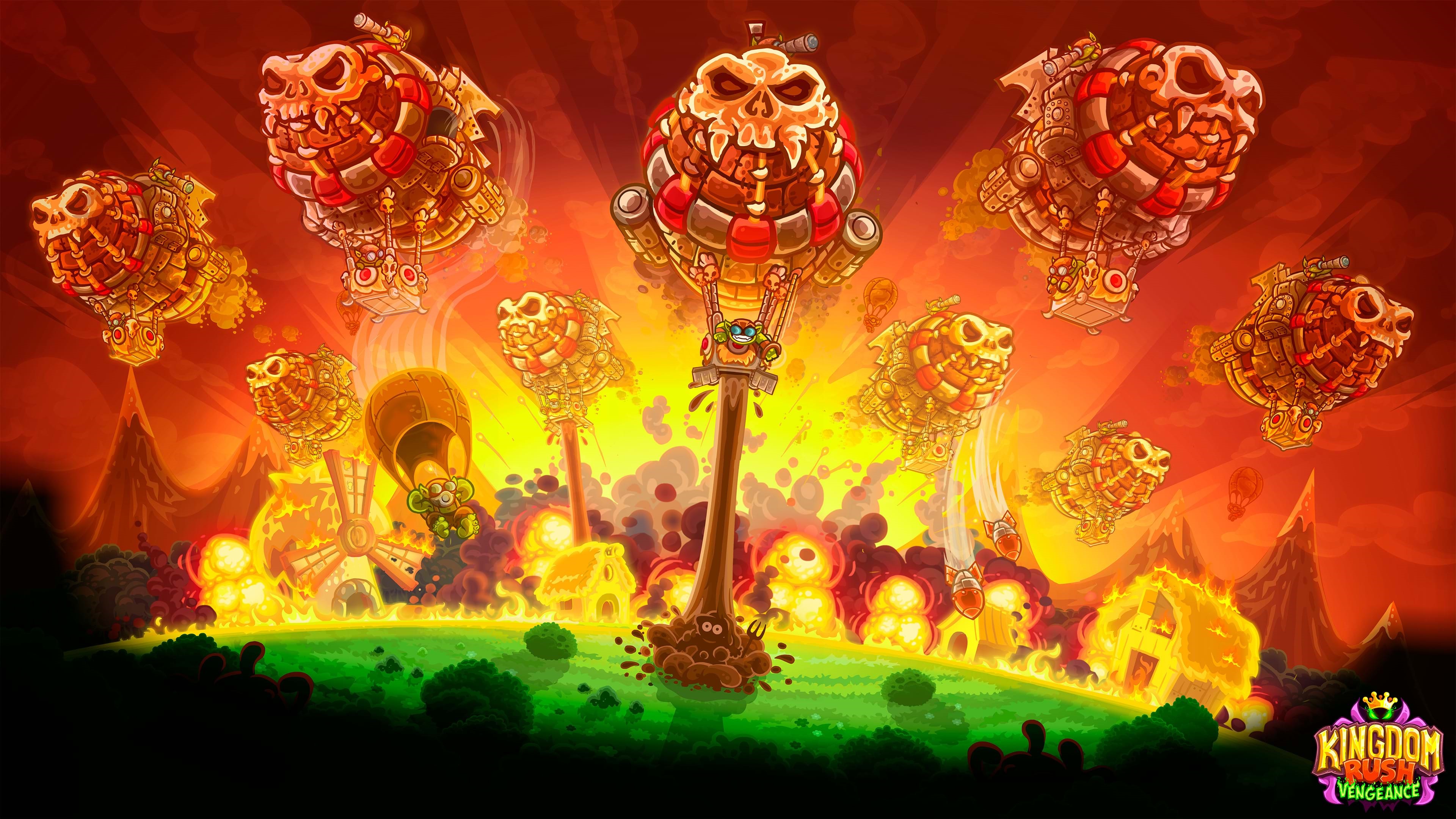 Kingdom Rush Vengeance 4K HD Wallpaper