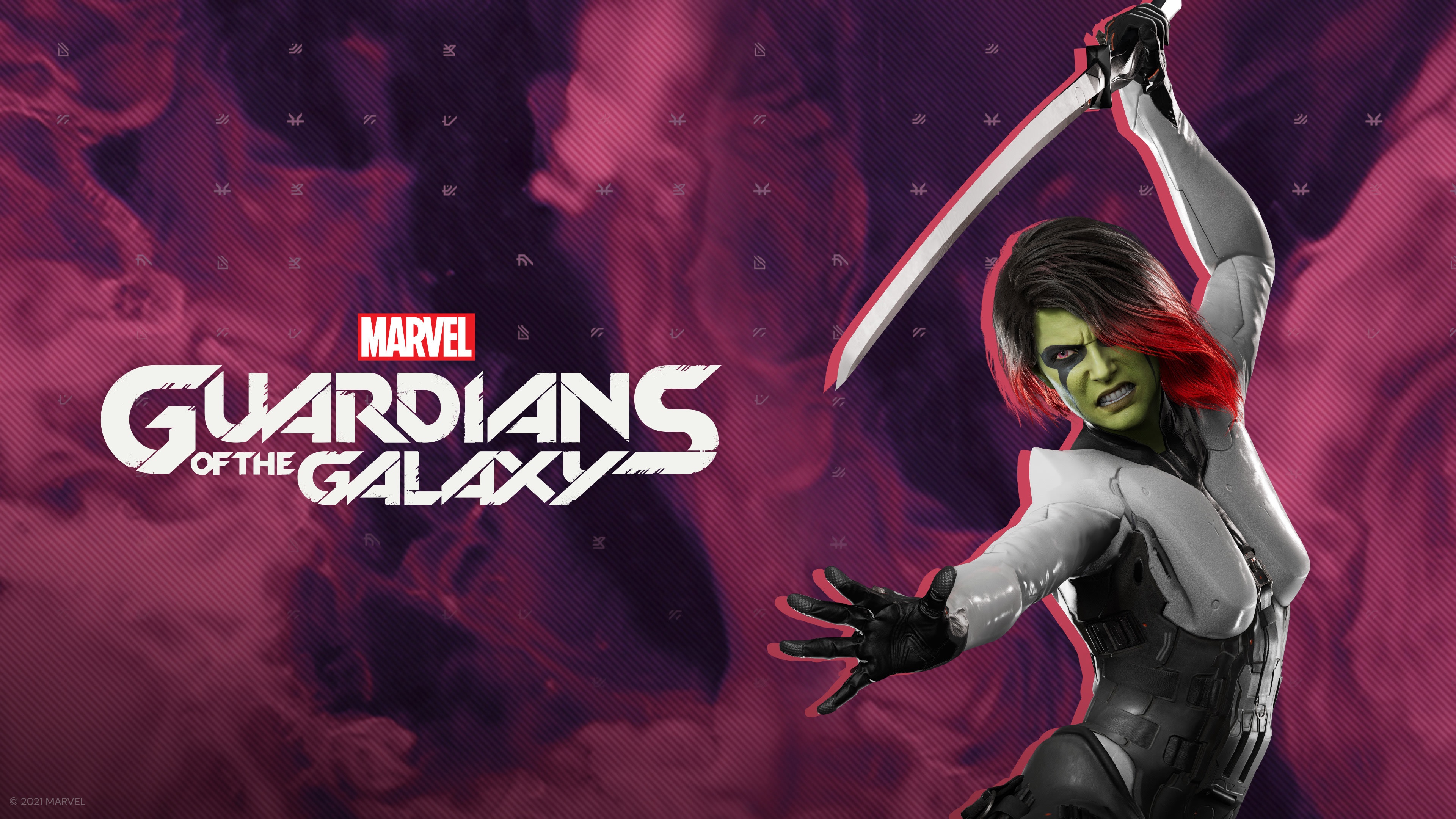 Gamora from Marvel's Guardians of the Galaxy 4K HD Wallpaper