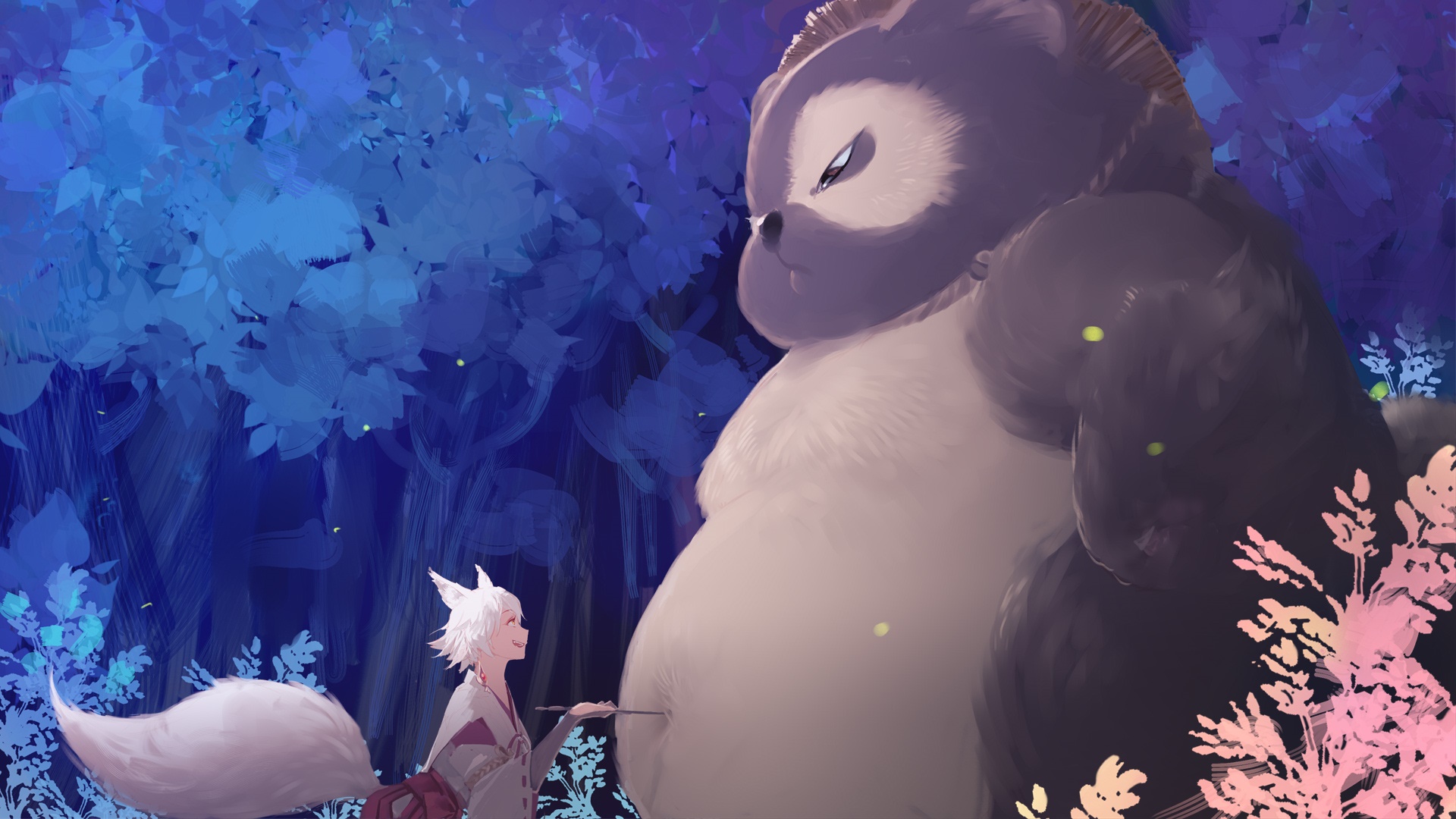 Kitsune Saiguu from Genshin Impact HD Wallpaper