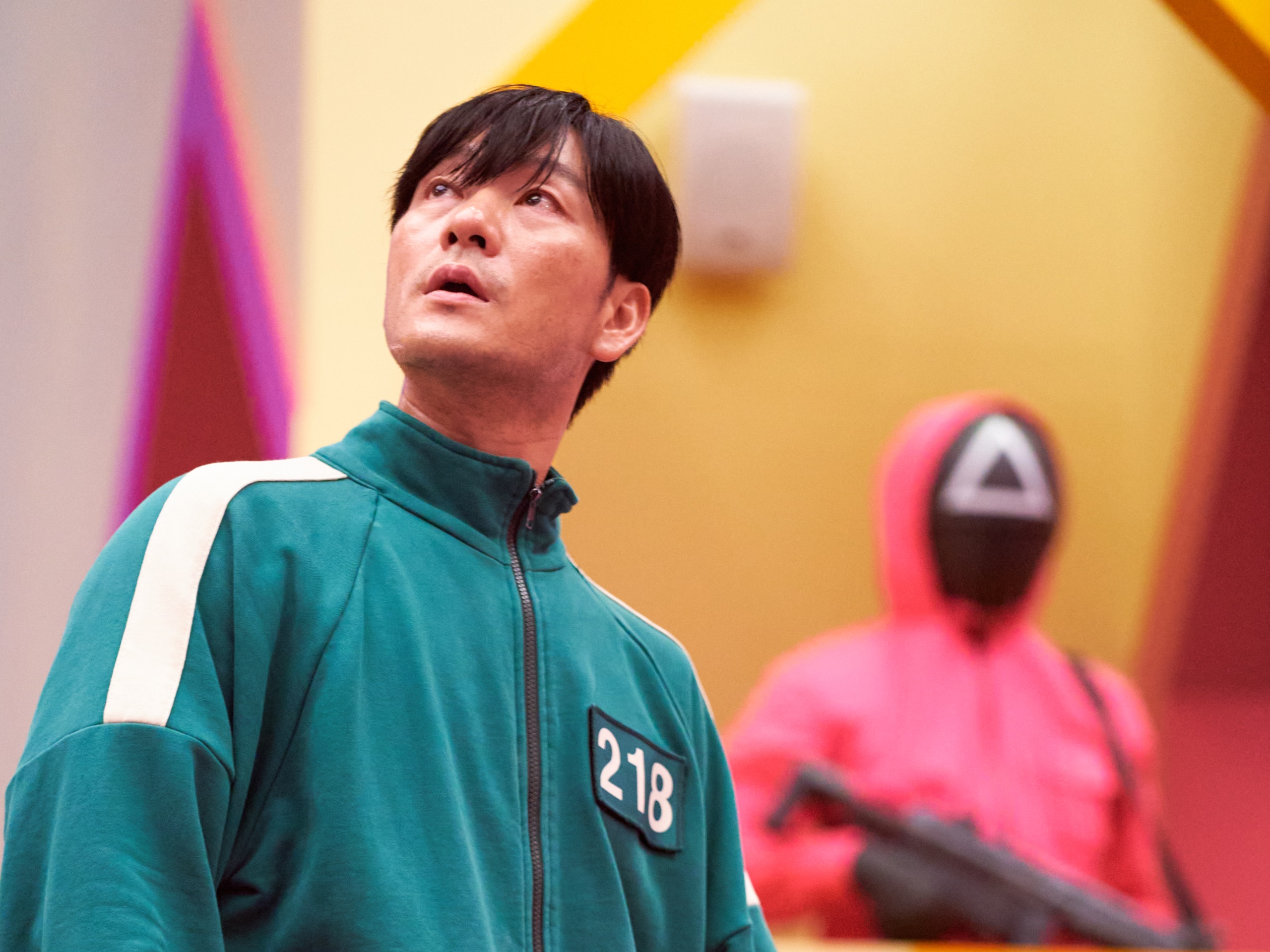Cho Sang-Woo from Squid Game HD Wallpaper