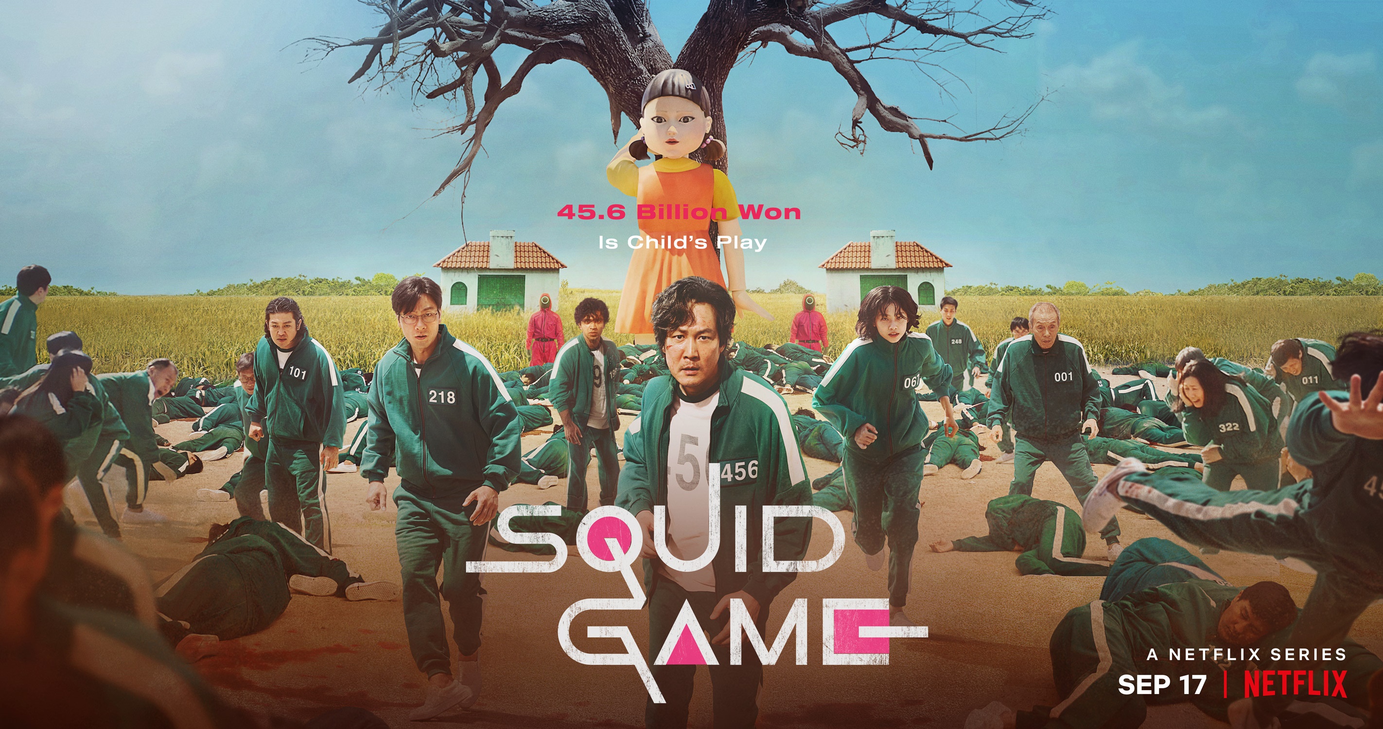 Squid Game Netflix Series HD Wallpaper