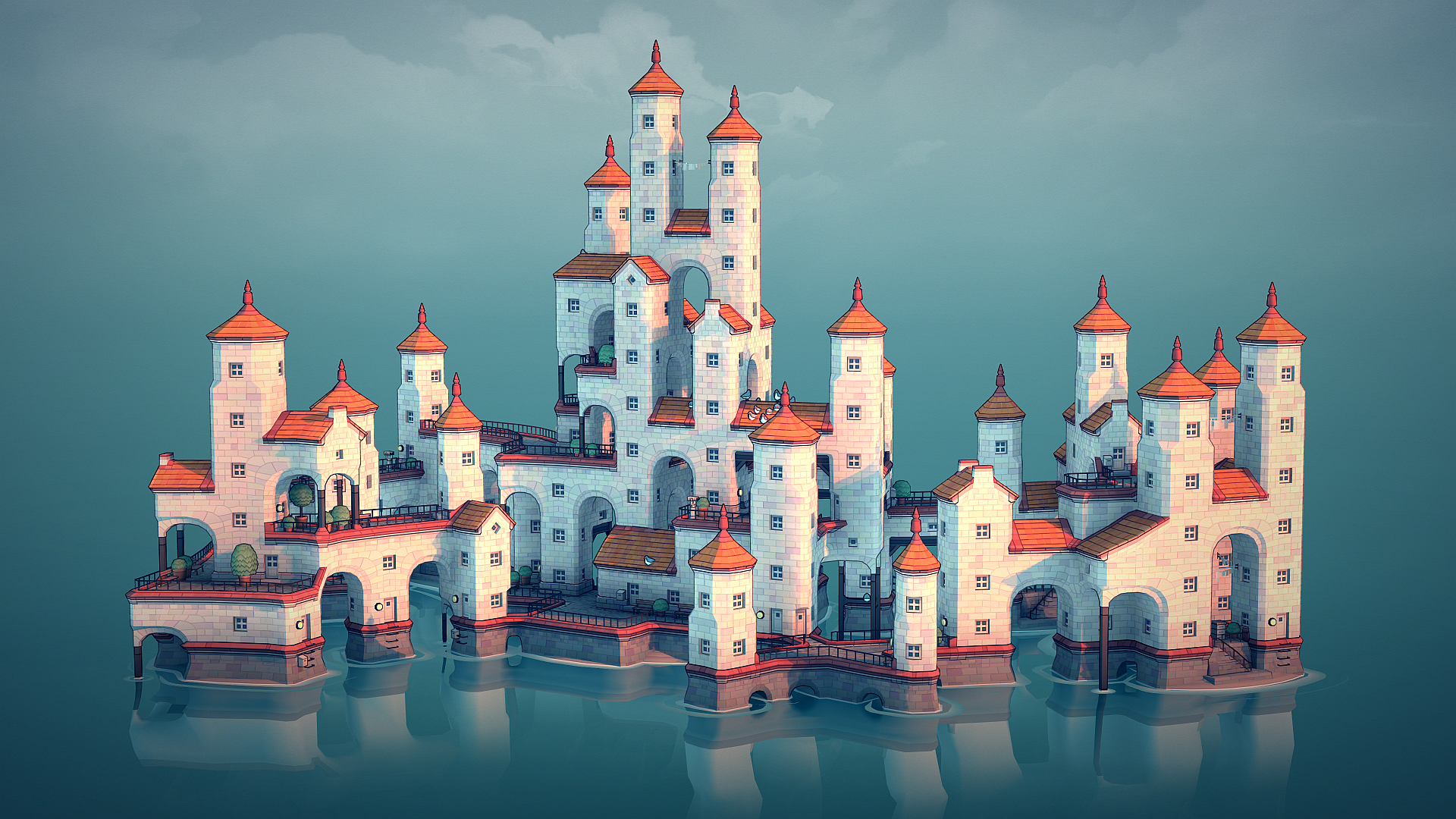 Townscaper HD Wallpaper
