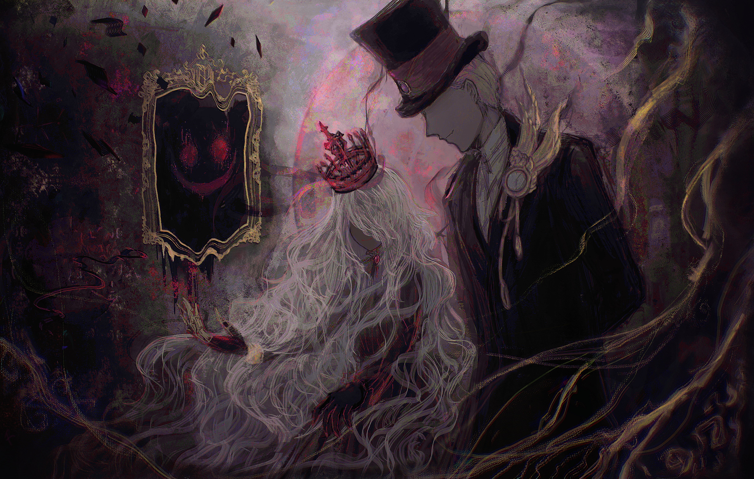 Naenia and The Shapeless One from The Case Study Of Vanitas HD Wallpaper