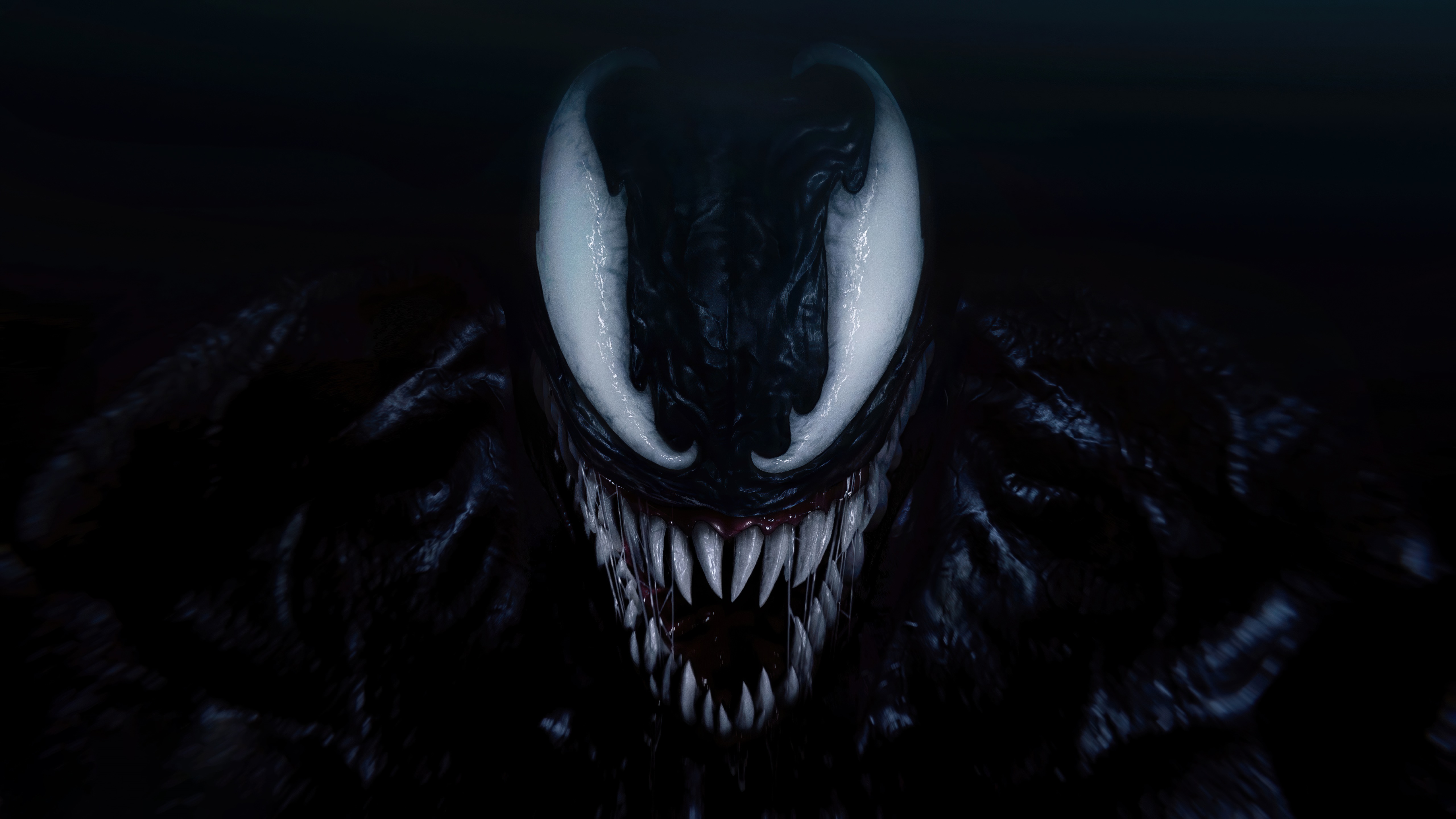 Venom from Marvel's Spider-Man 2 4K HD Wallpaper