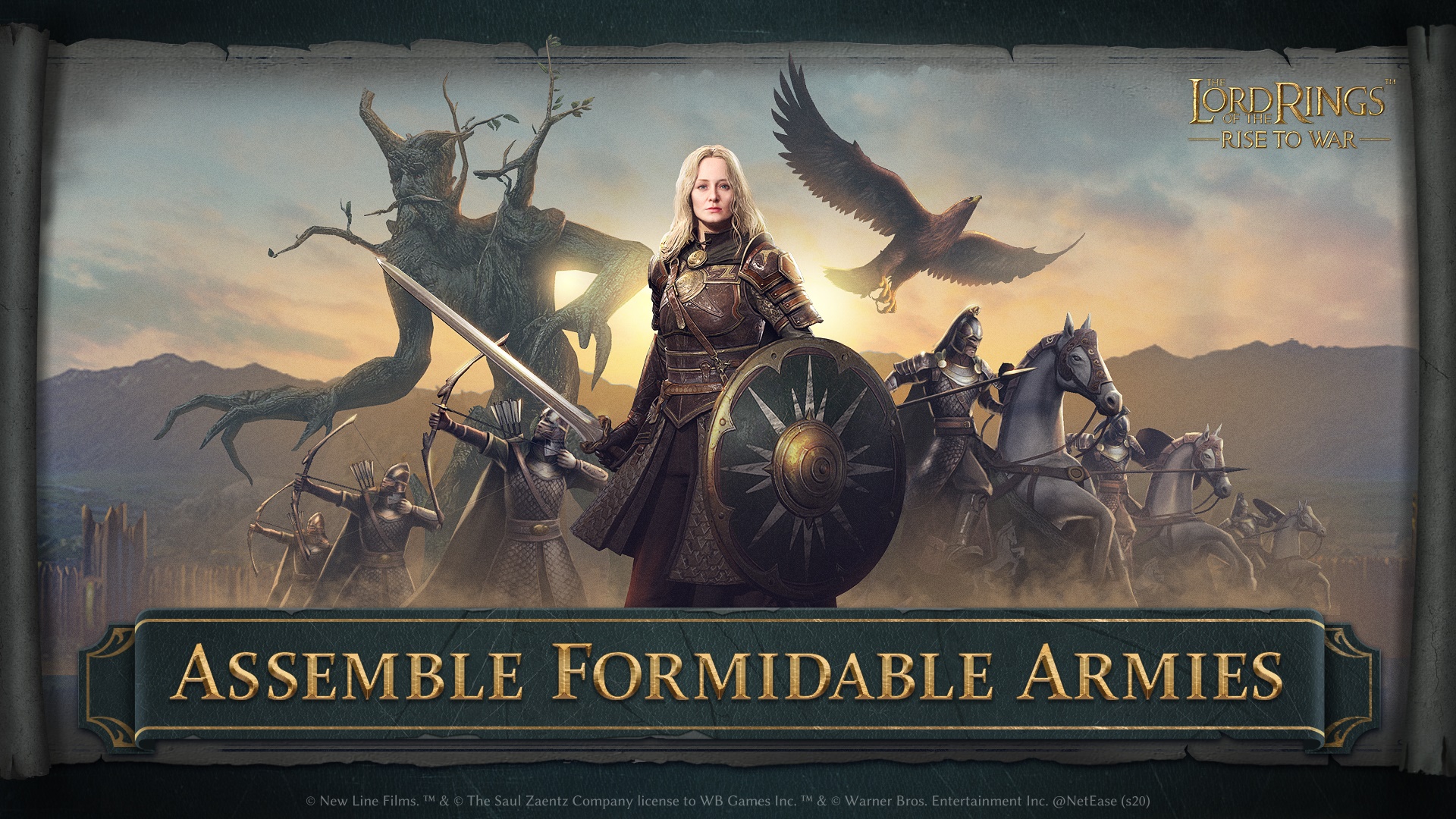 The Lord of the Rings: Rise to War armies HD Wallpaper