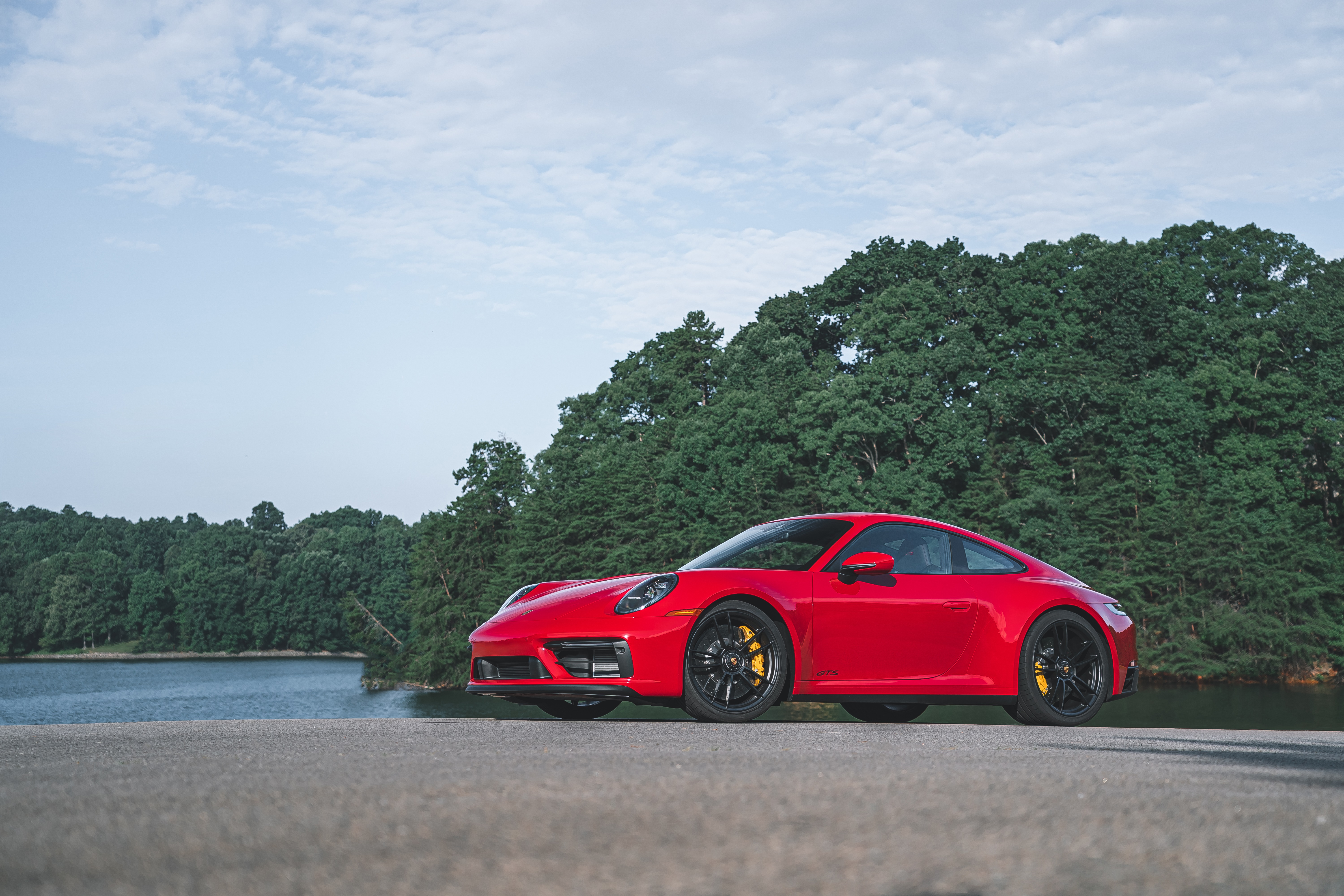 Red Porsche 911 Carrera GTS 4K HD Wallpaper