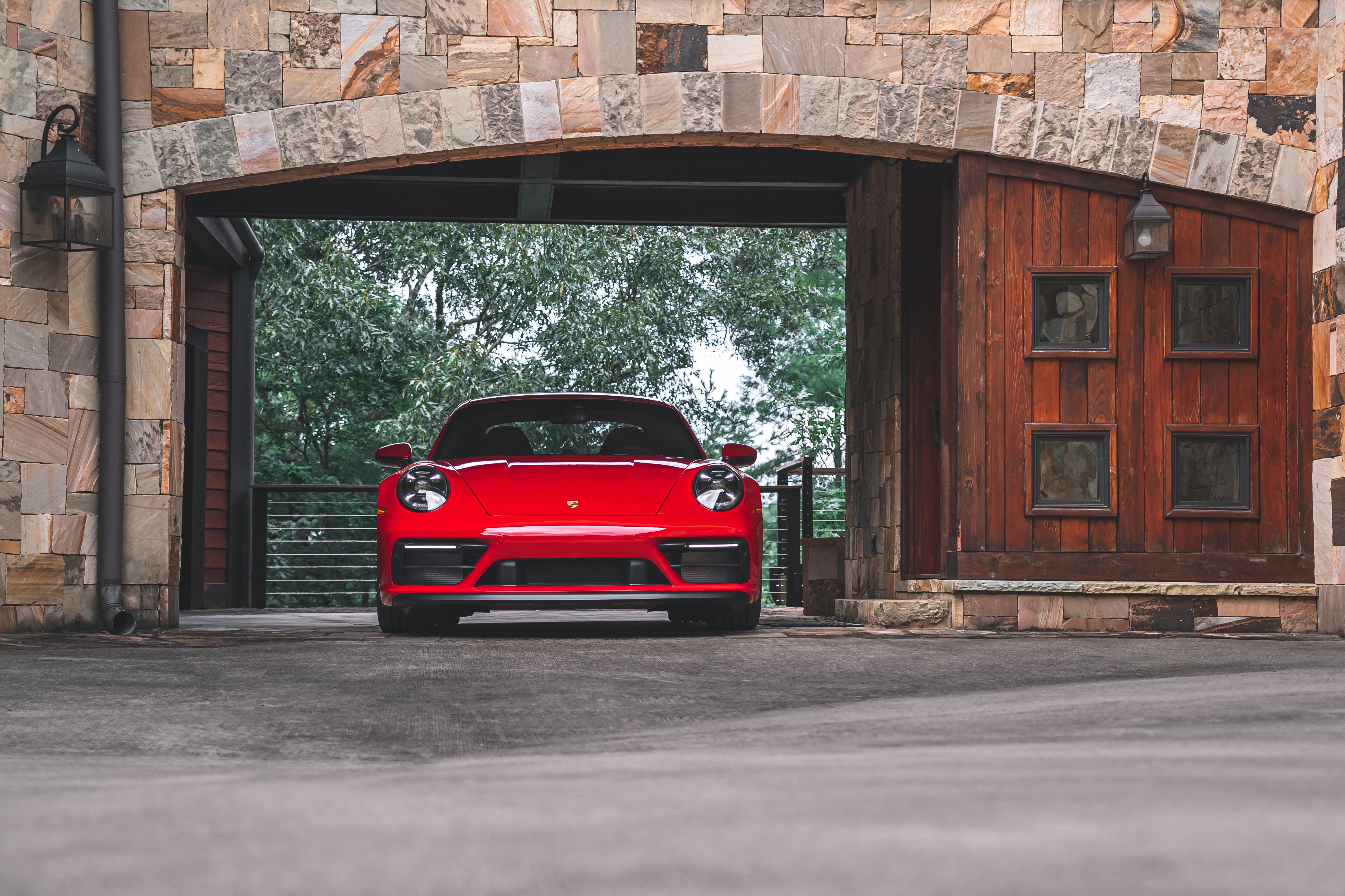 Red Porsche 911 Carrera GTS 4K HD Wallpaper