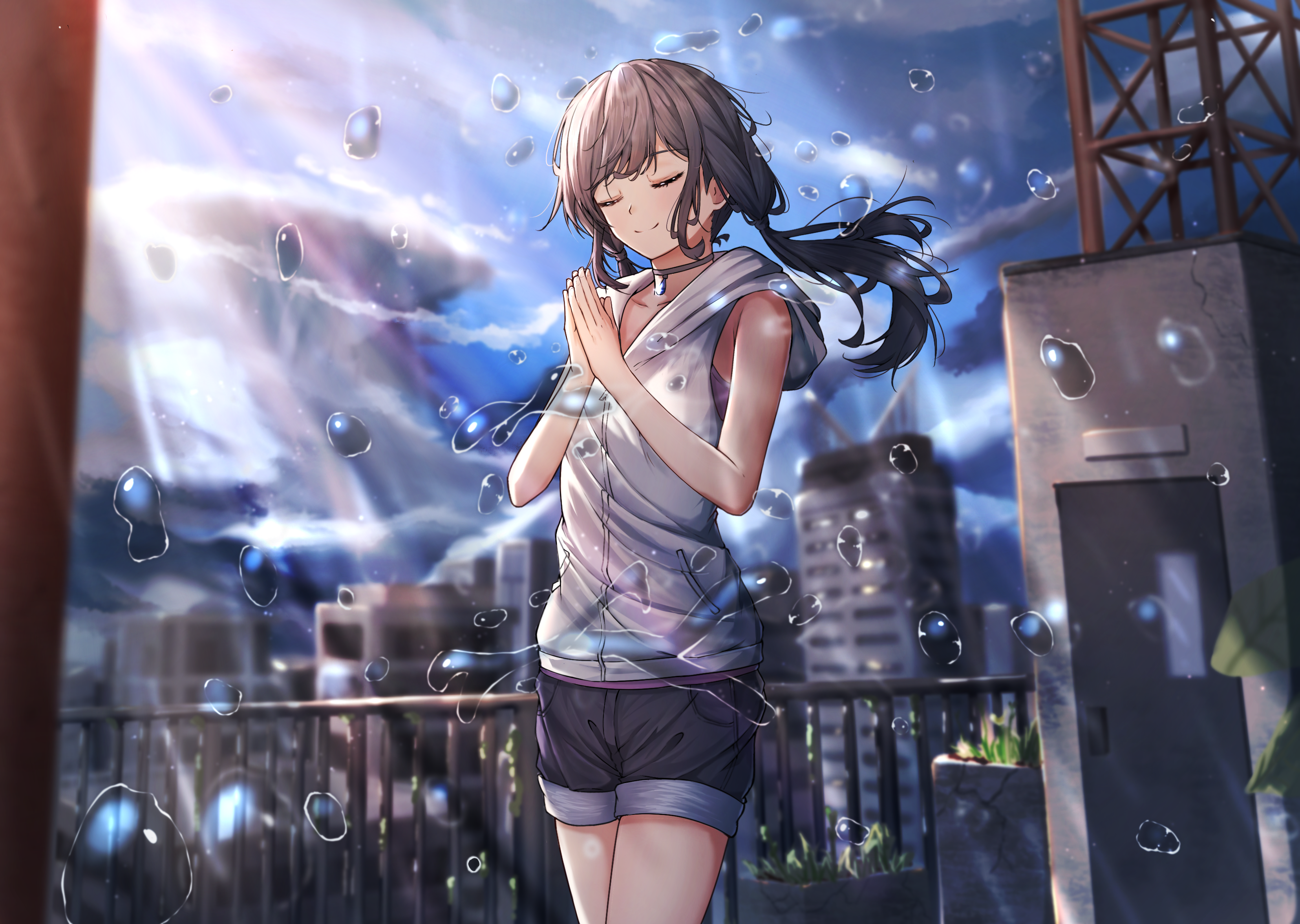 Hina Amano from Weathering With You HD Wallpaper