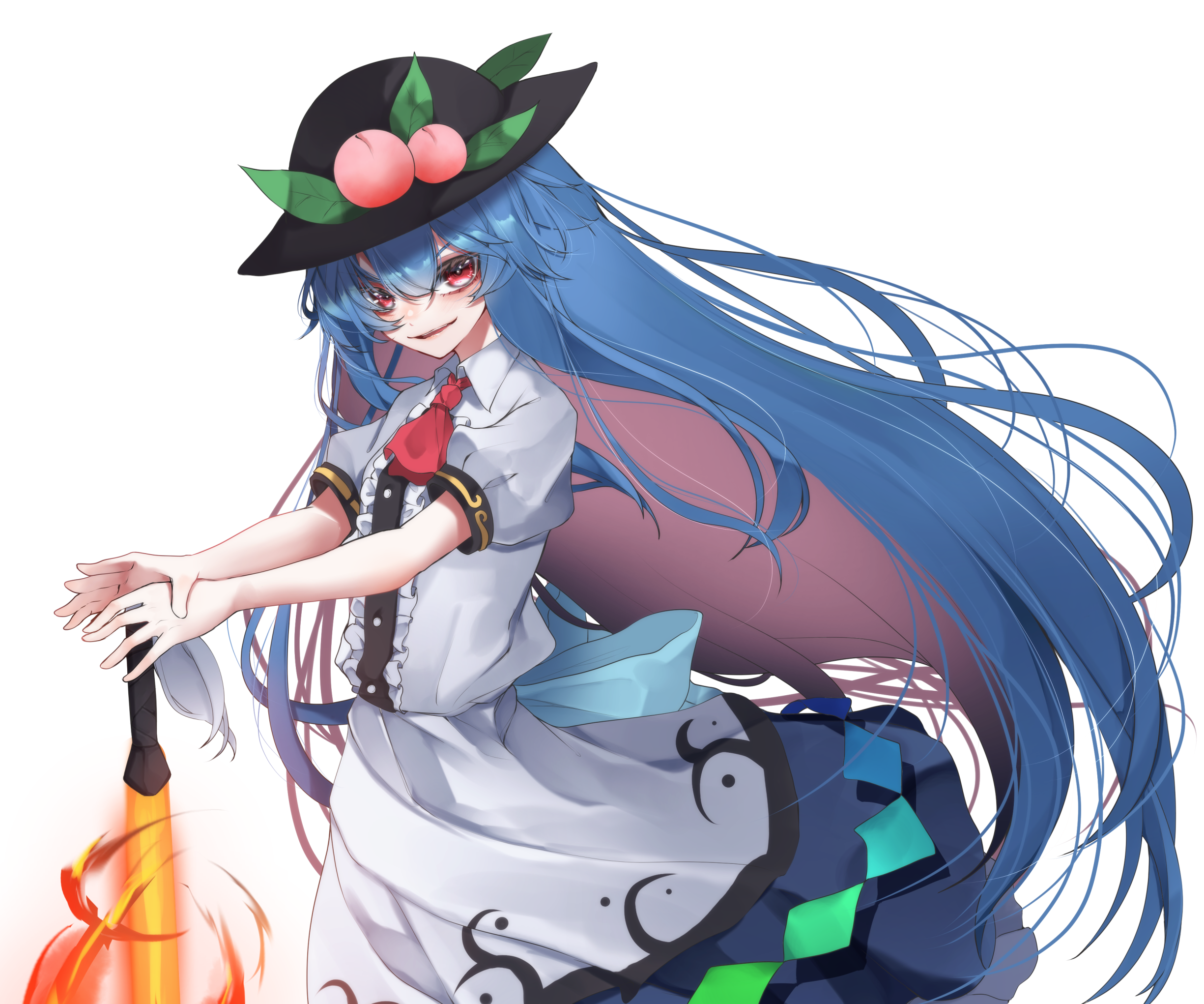 Tenshi Hinanawi from Touhou Project HD Wallpaper