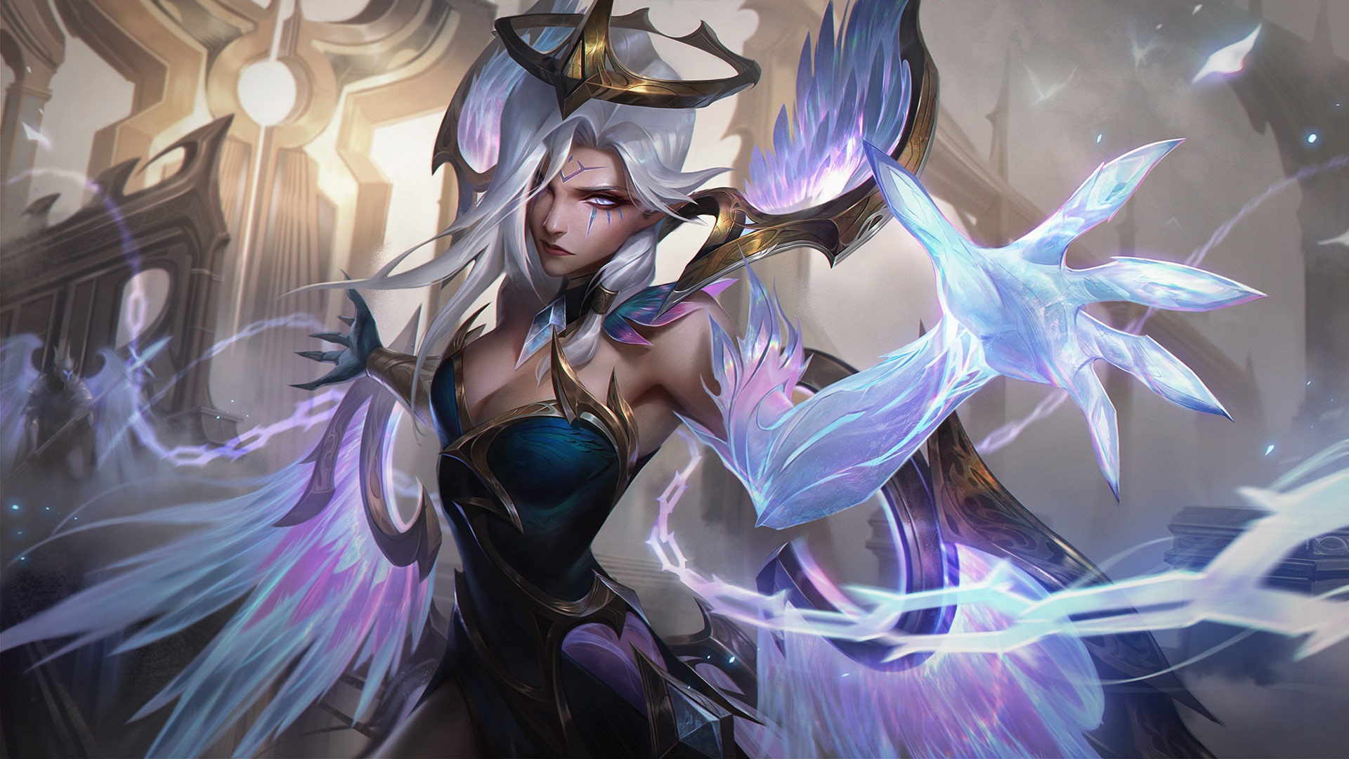 Dawnbringer Morgana from League of Legends HD Wallpaper