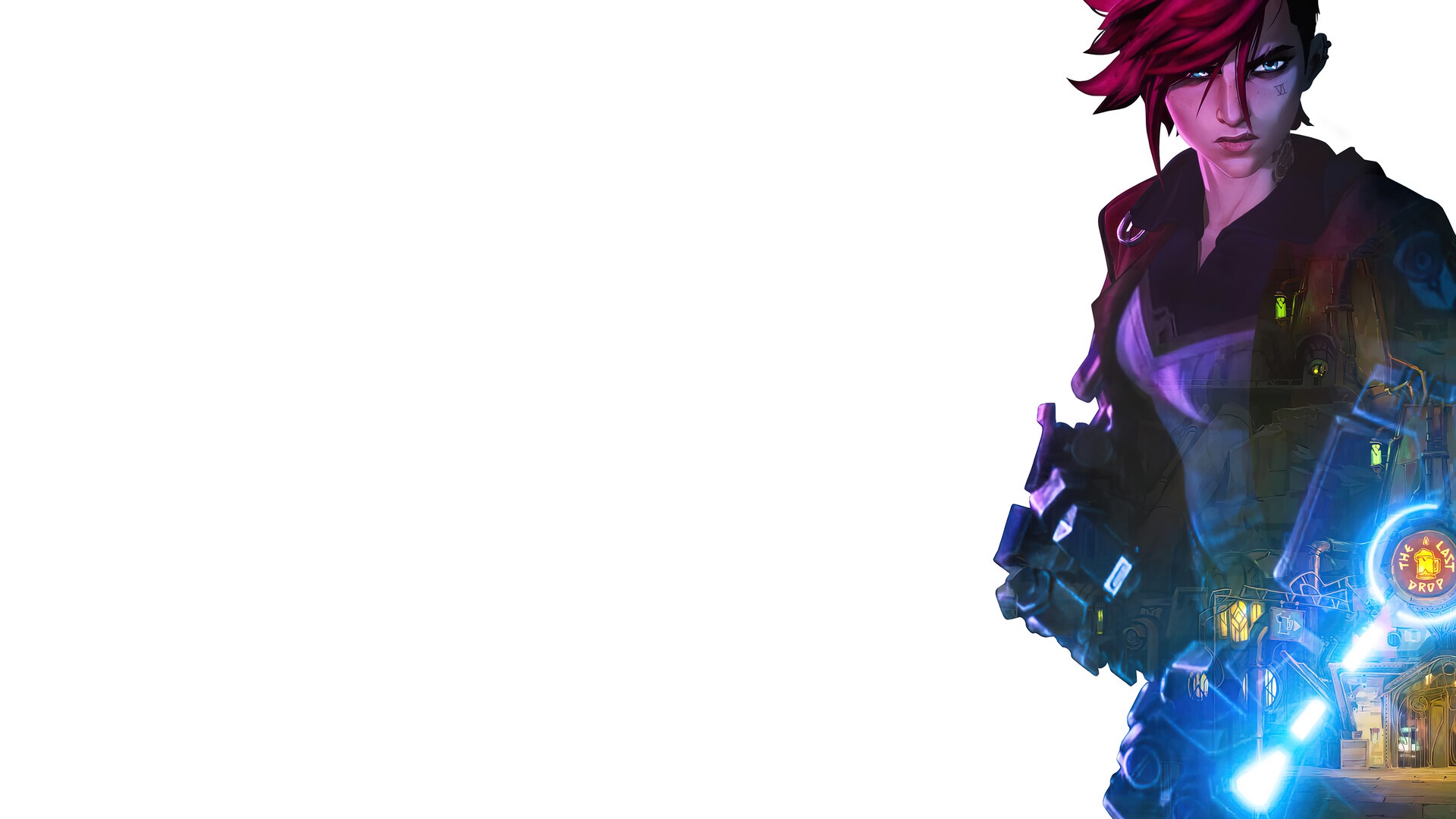 Vi from League of Legends Arcane HD Wallpaper