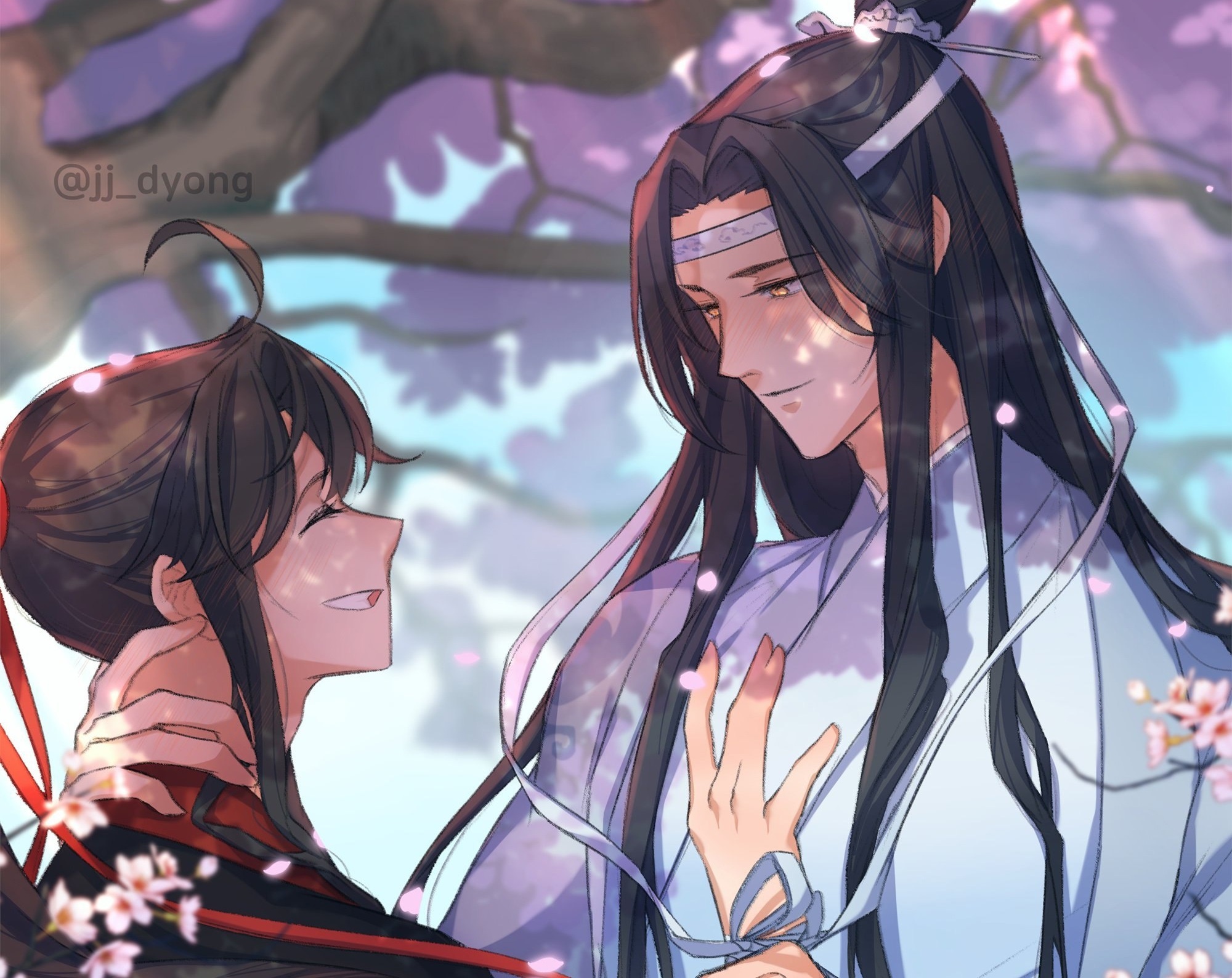 Wei Wuxian and Lan Wangji from Mo Dao Zu Shi HD Wallpaper