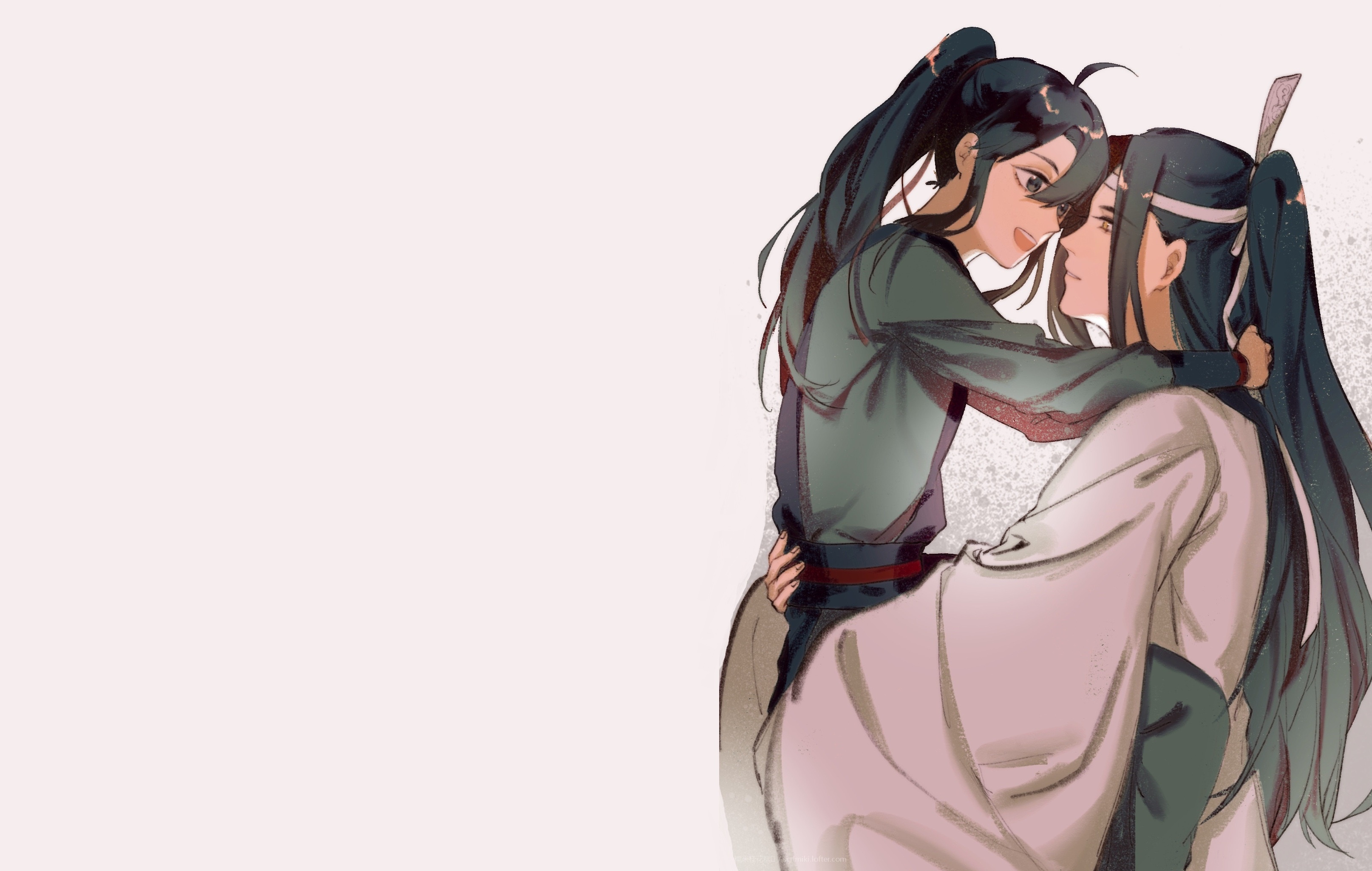 Wei Wuxian and Lan Wangji from Mo Dao Zu Shi HD Wallpaper