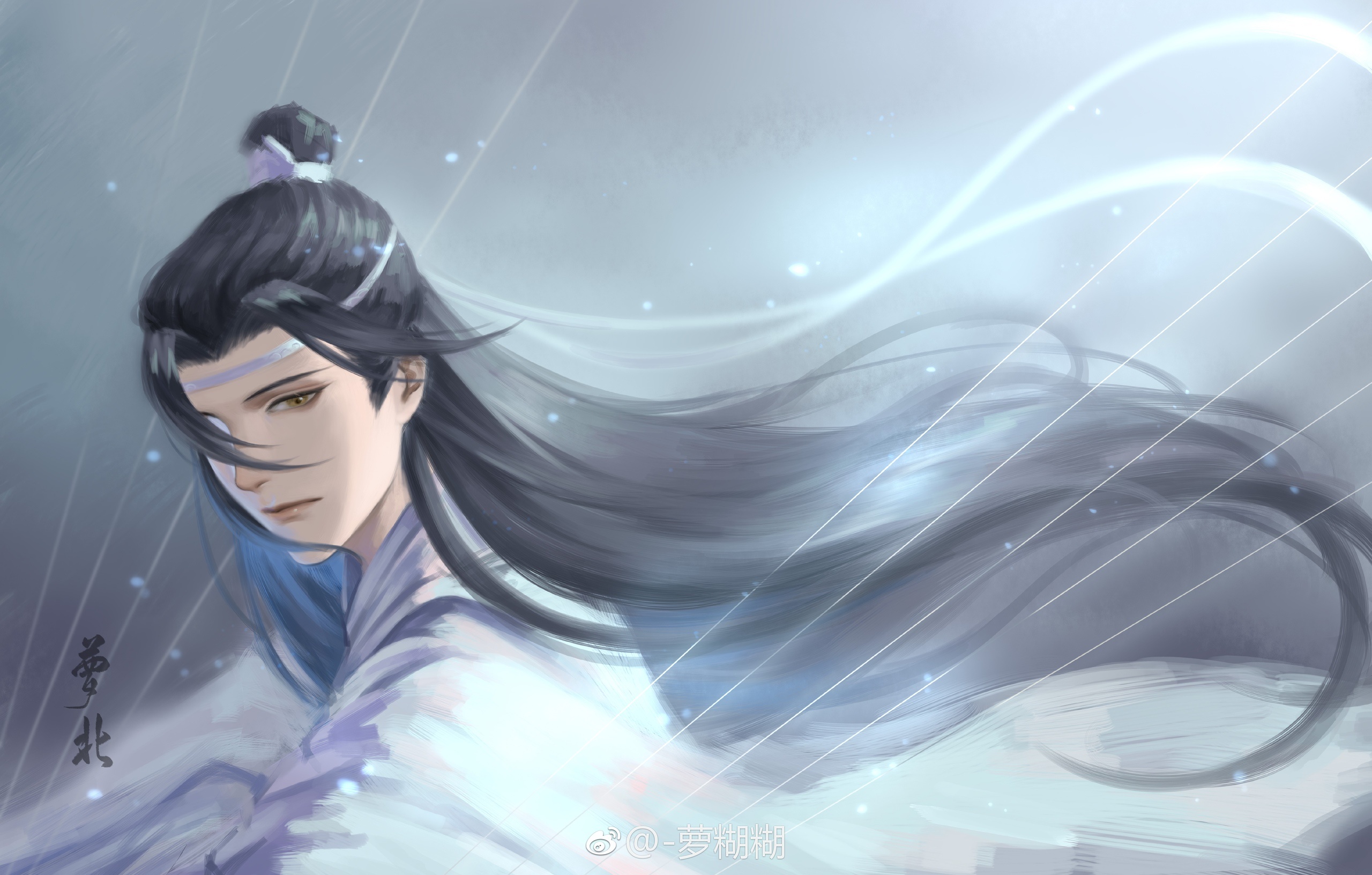 Lan Wangji from Mo Dao Zu Shi HD Wallpaper