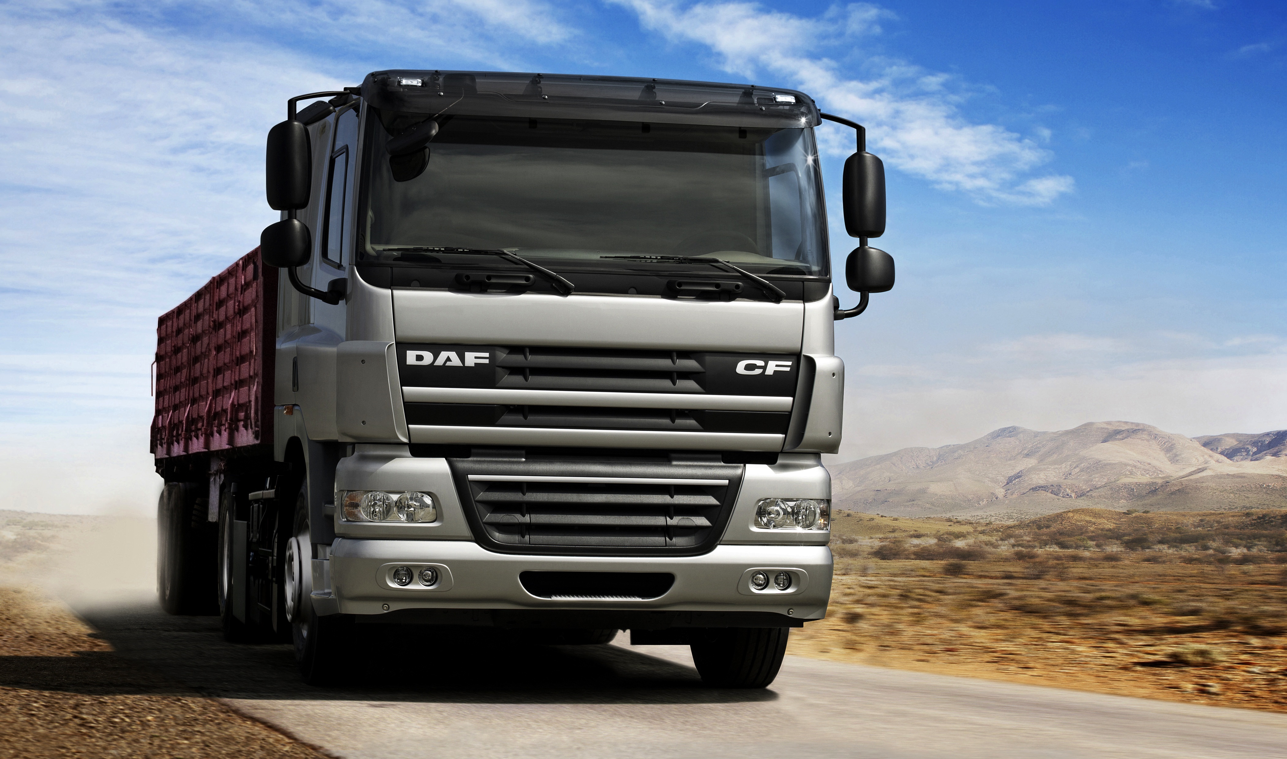 DAF CF 4K Truck HD Wallpaper