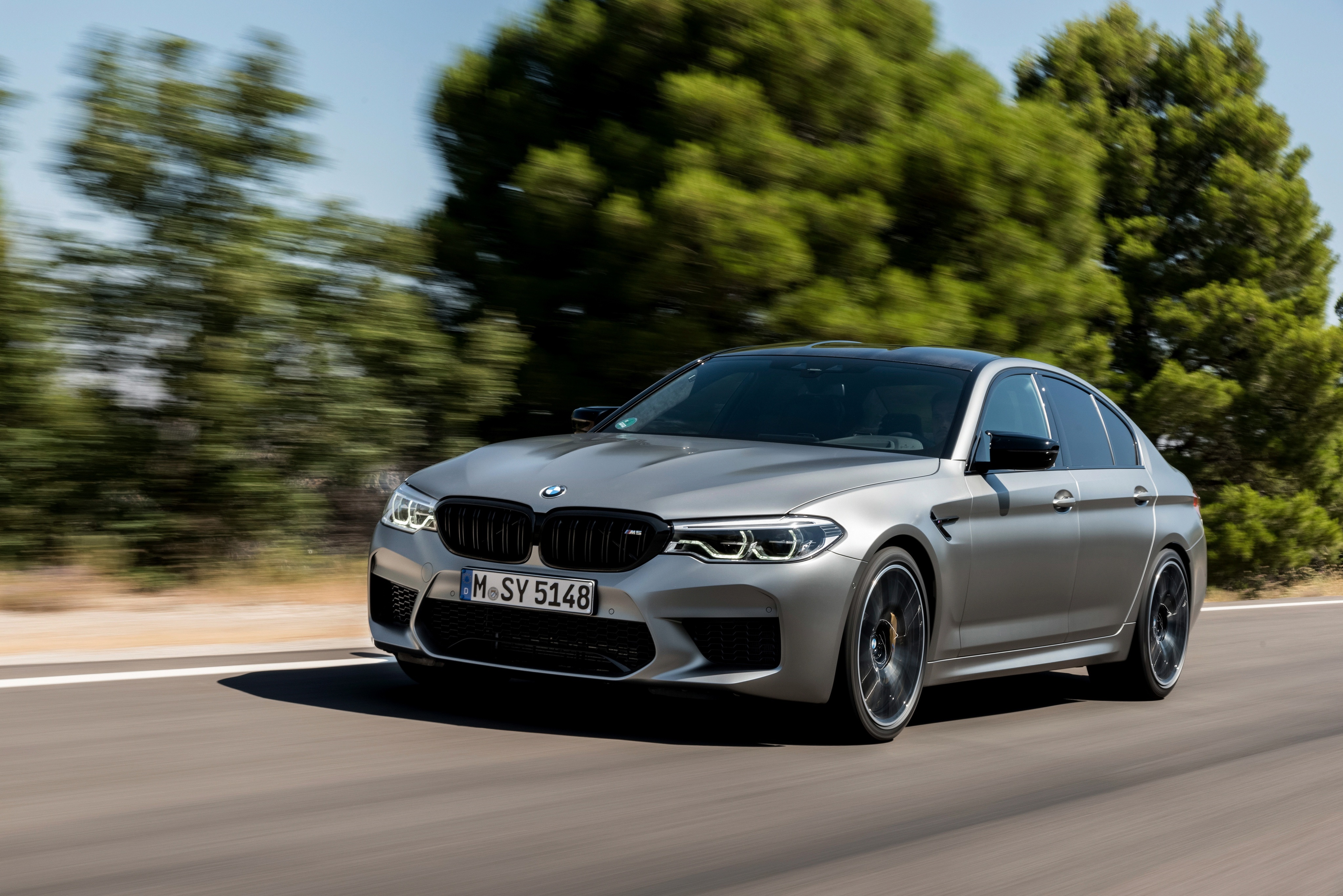 BMW M5 Competition HD Wallpaper
