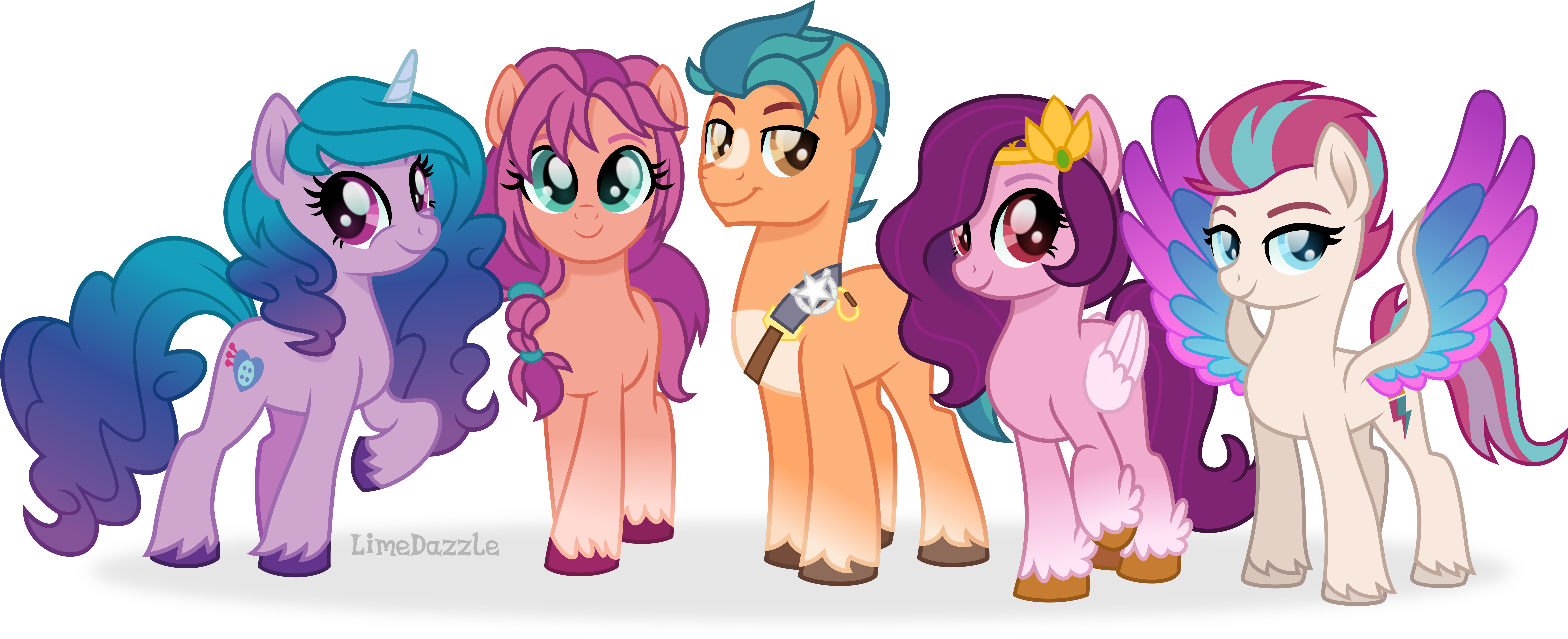 My Little Pony: A New Generation characters HD Wallpaper