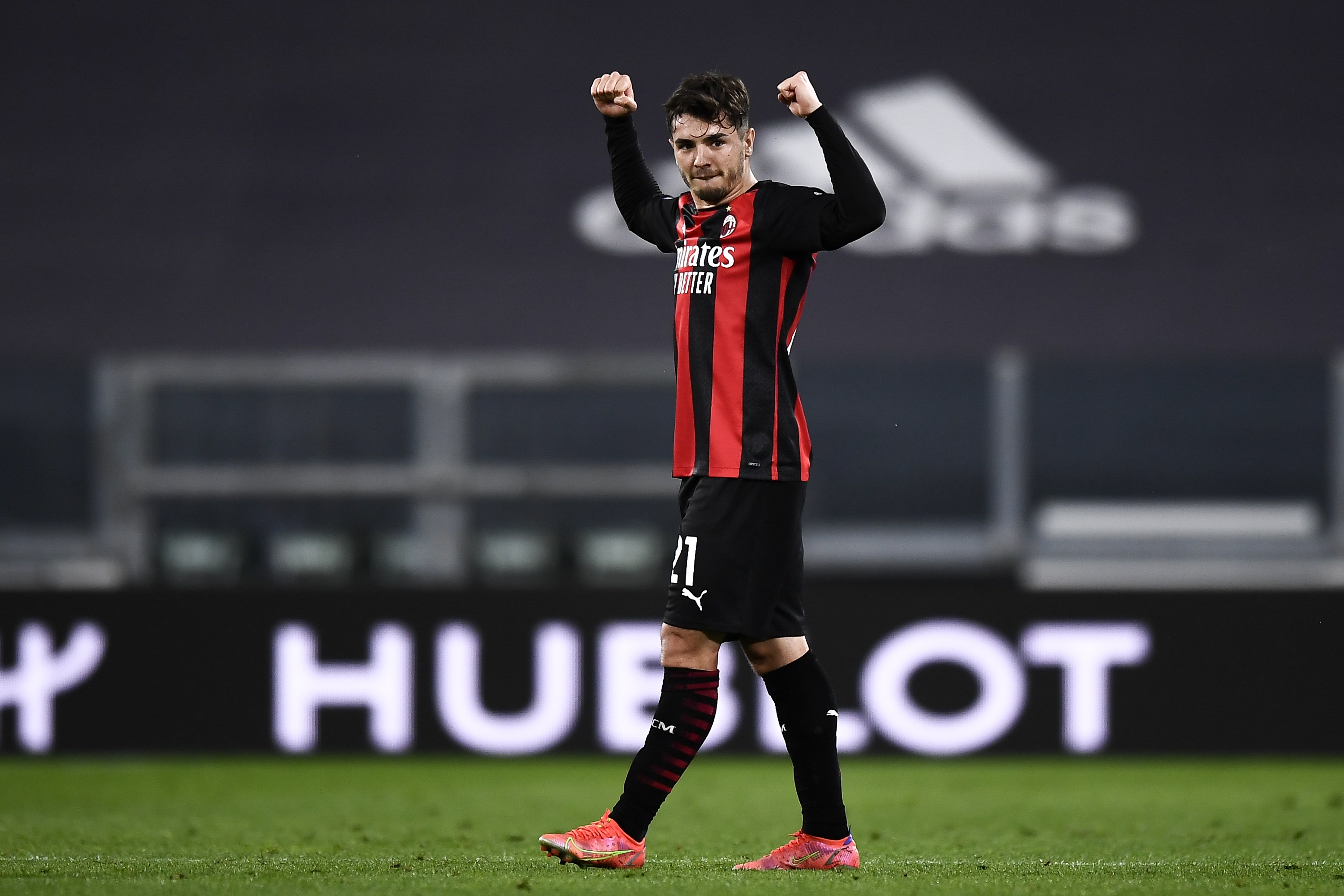 Brahim Díaz from A.C. Milan HD Wallpaper