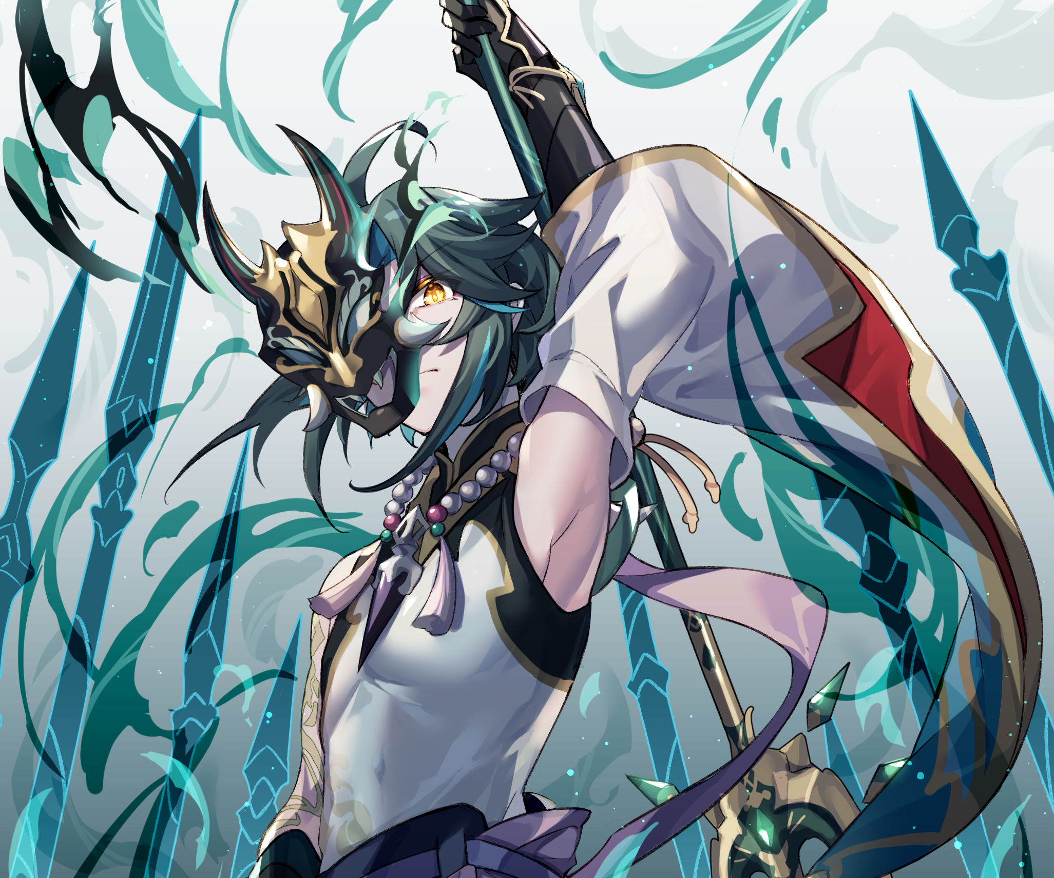 Xiao from Genshin Impact HD Wallpaper