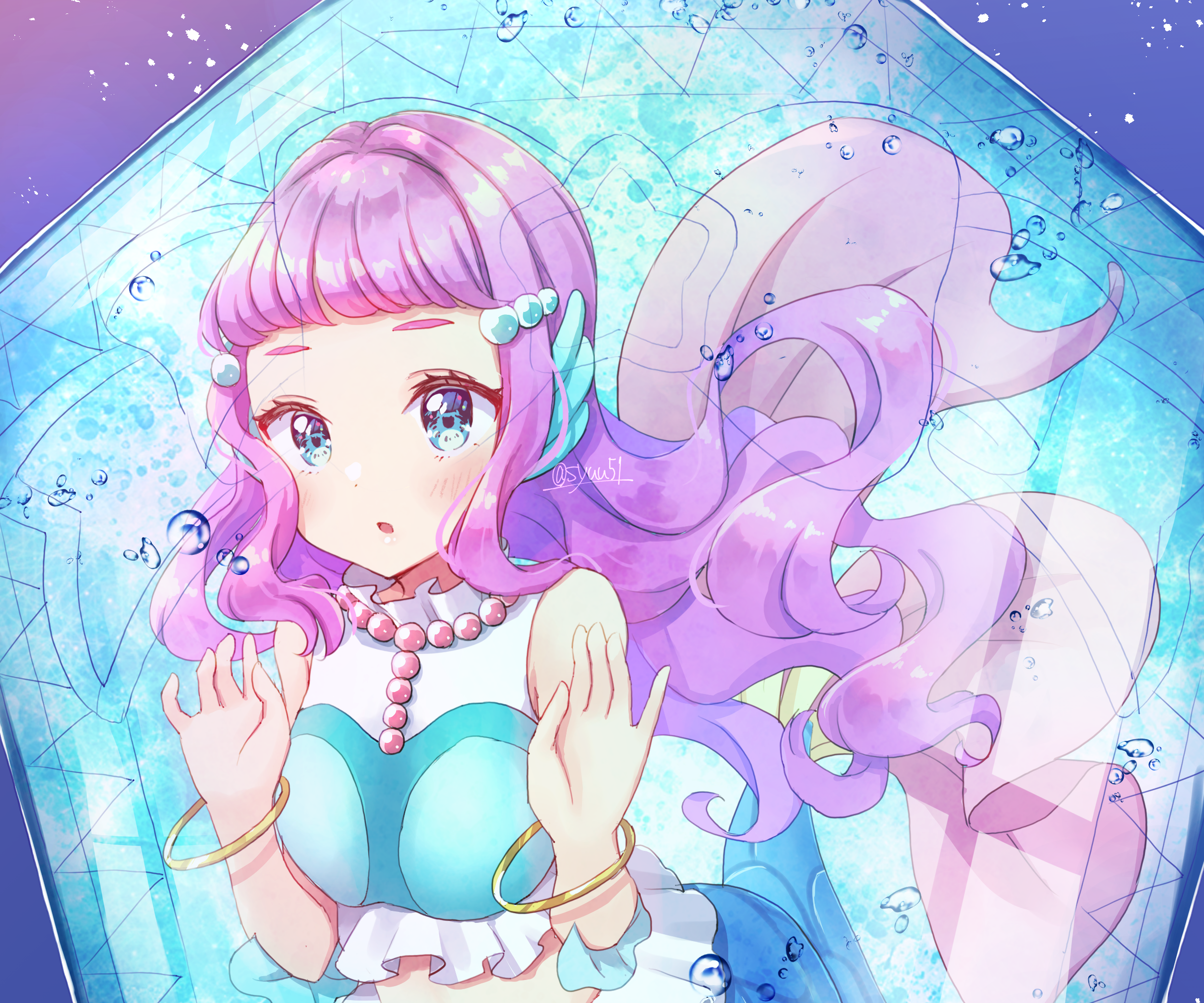 Laura from Tropical-Rouge! Pretty Cure HD Wallpaper
