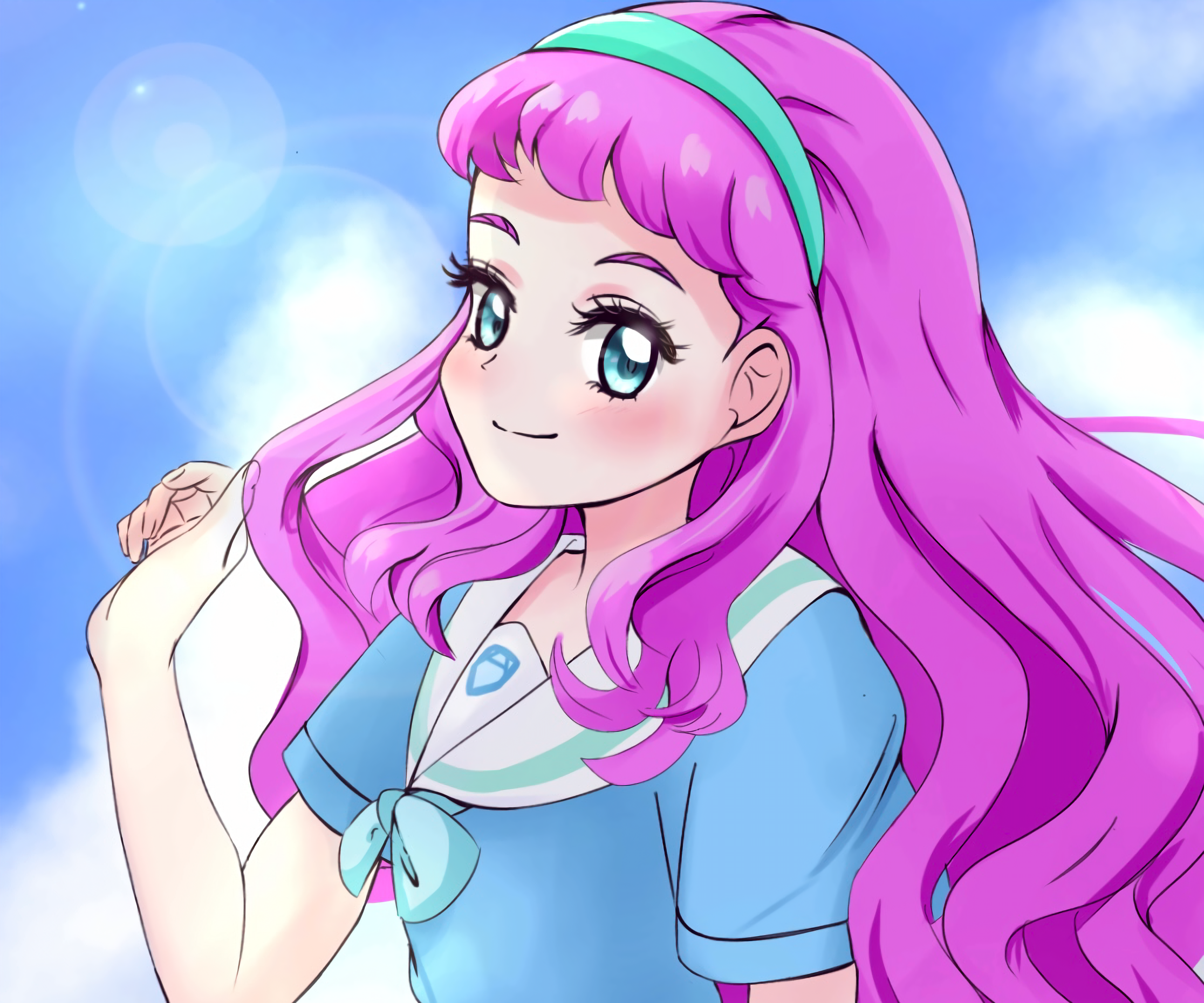 Laura from Tropical-Rouge! Pretty Cure HD Wallpaper