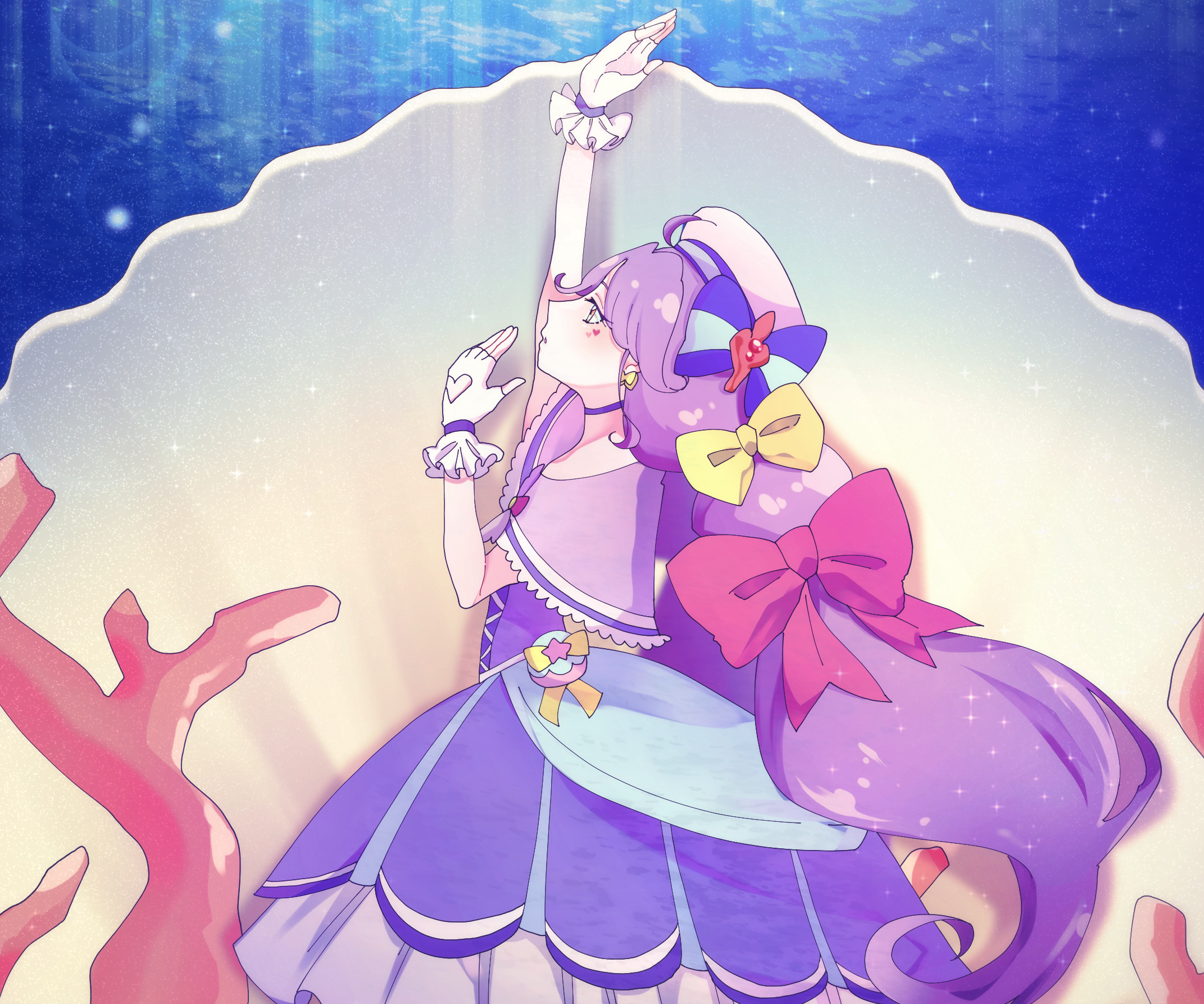 Sango Suzumura from Tropical-Rouge! Pretty Cure HD Wallpaper