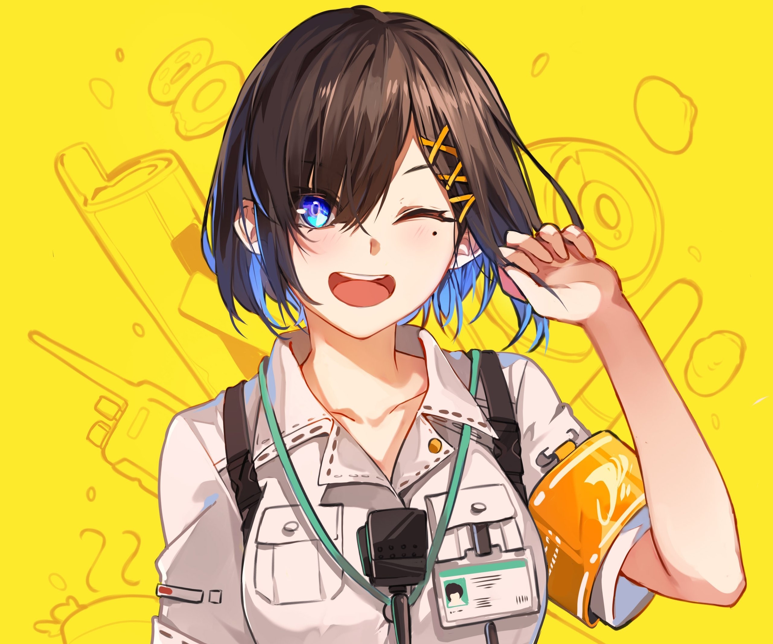 Siska Leontyne from Nijisanji HD Wallpaper