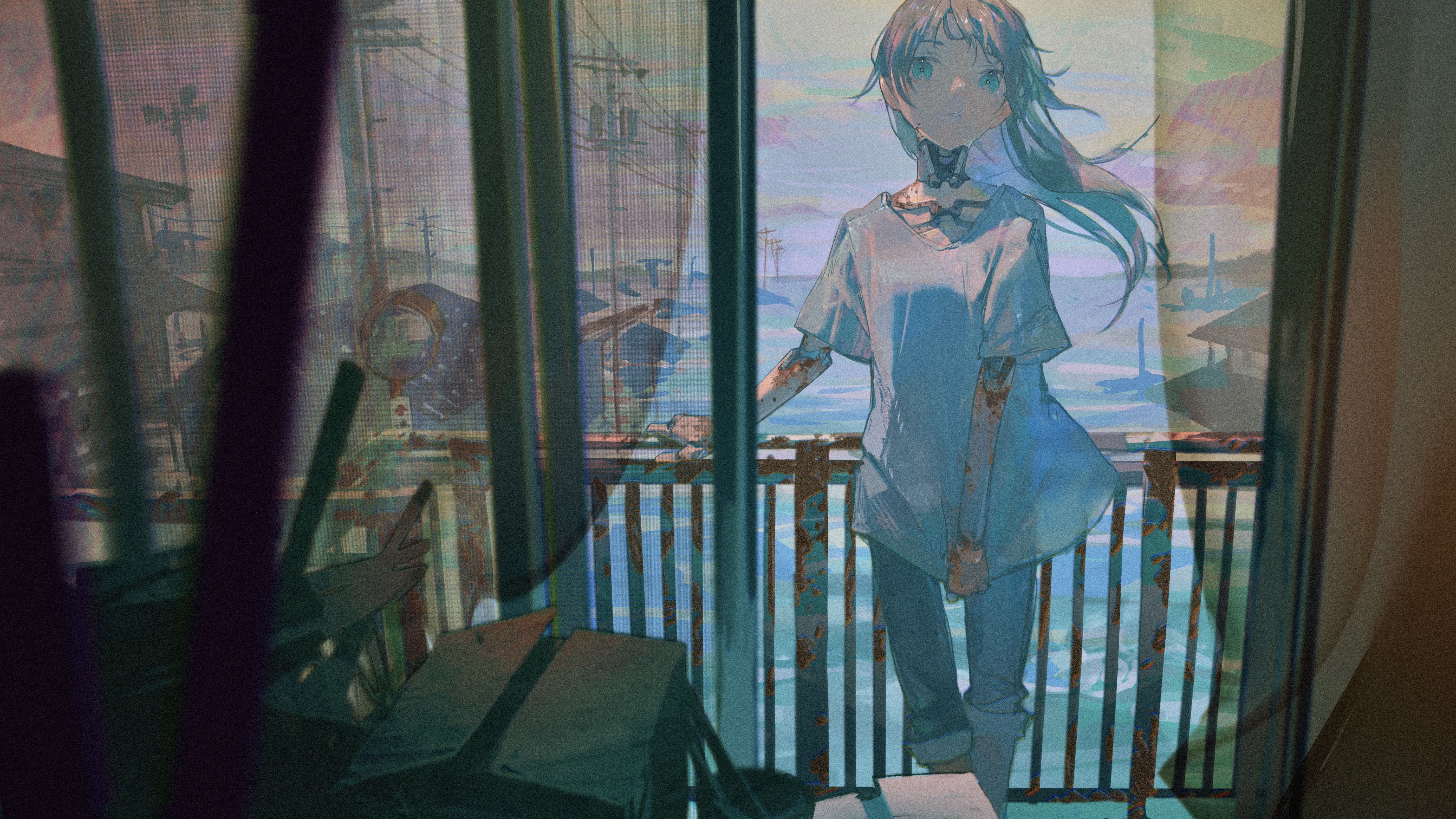 Girl Cyborg HD Wallpaper