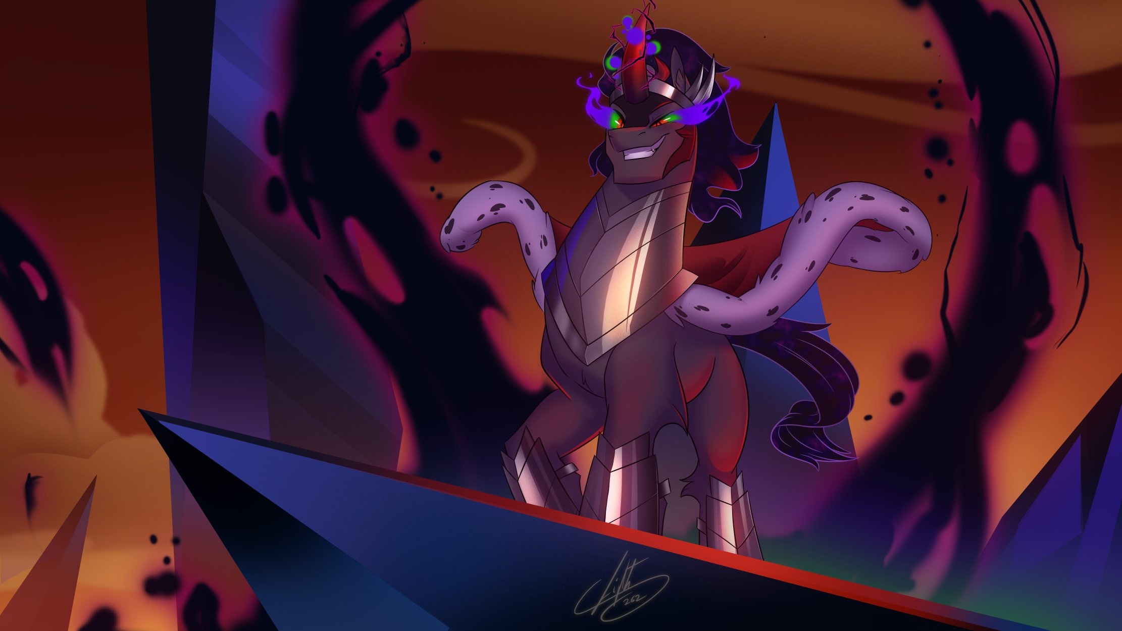 King Sombra from My Little Pony: Friendship Is Magic HD Wallpaper