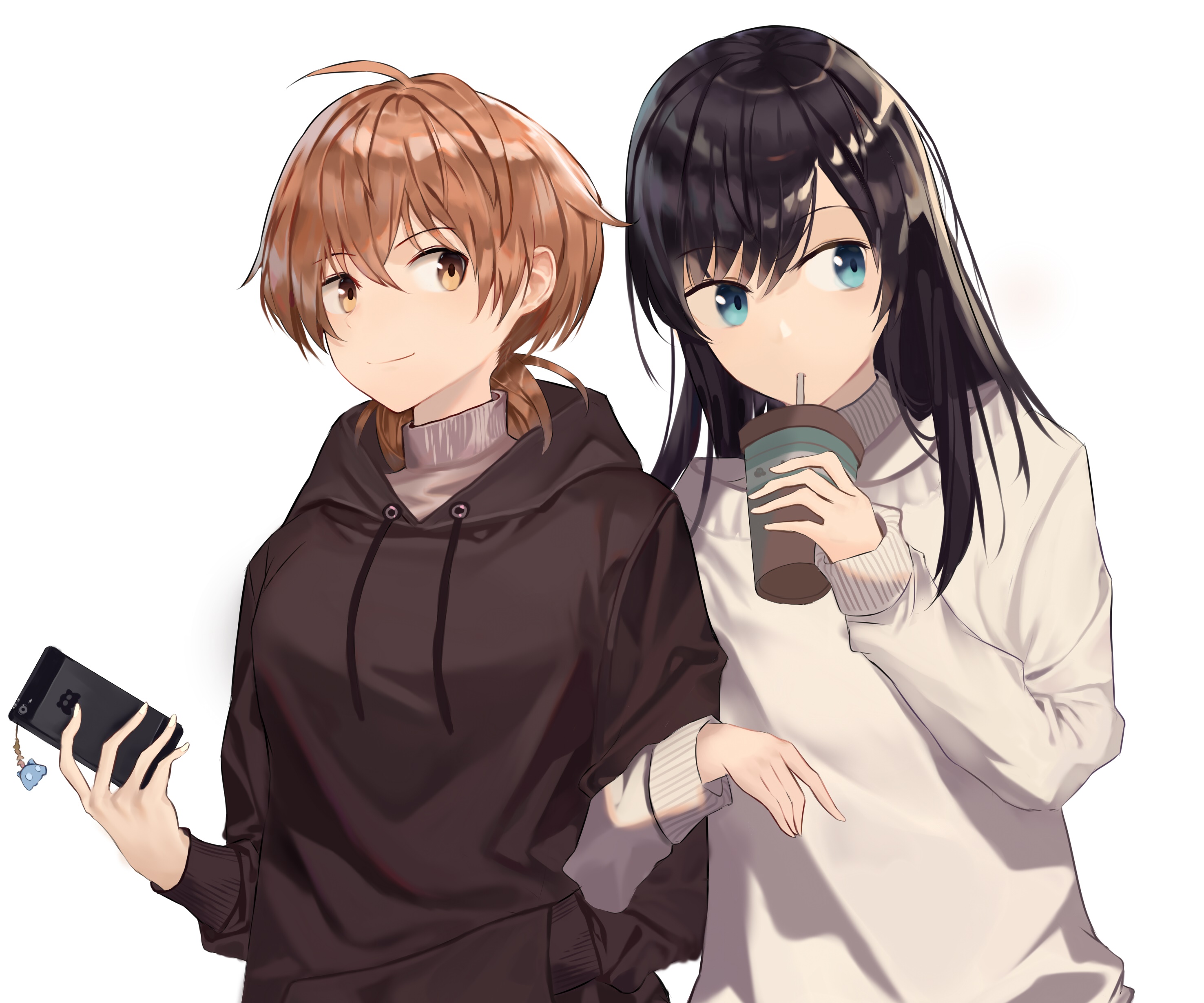 Yuu Koito and Touko Nanami from Bloom Into You HD Wallpaper