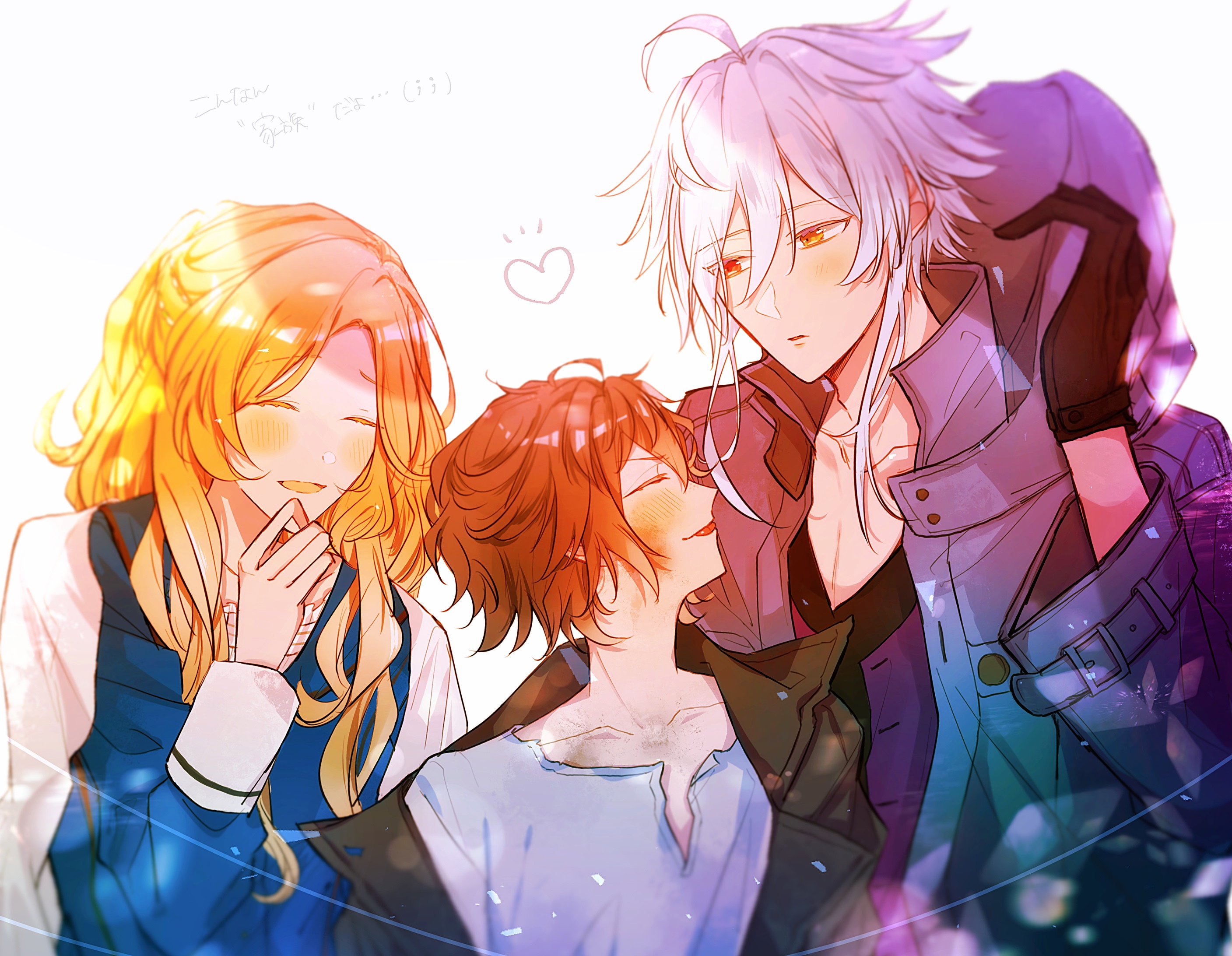 Luca, Orlok, and Liliana from Piofiore no Bansho HD Wallpaper